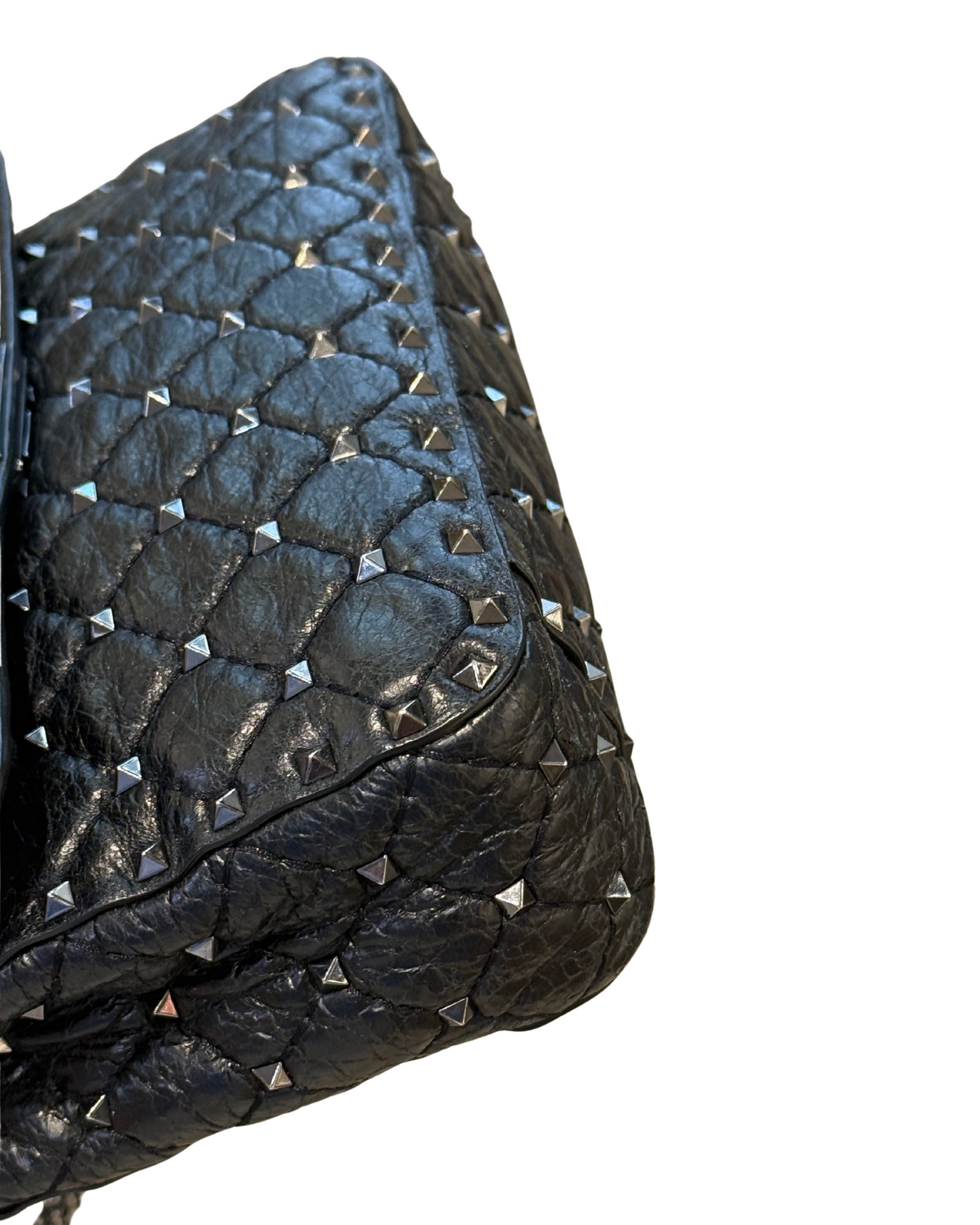 VALENTINO SPIKE MEDIA NERA
