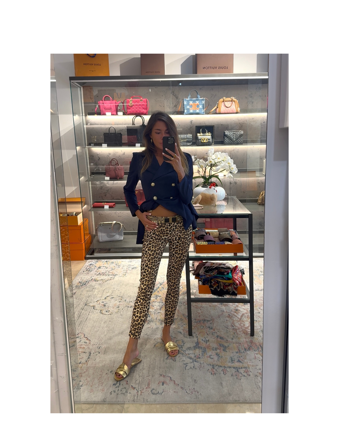 PANTALONI ANIMALIER ELISABETTA FRANCHI