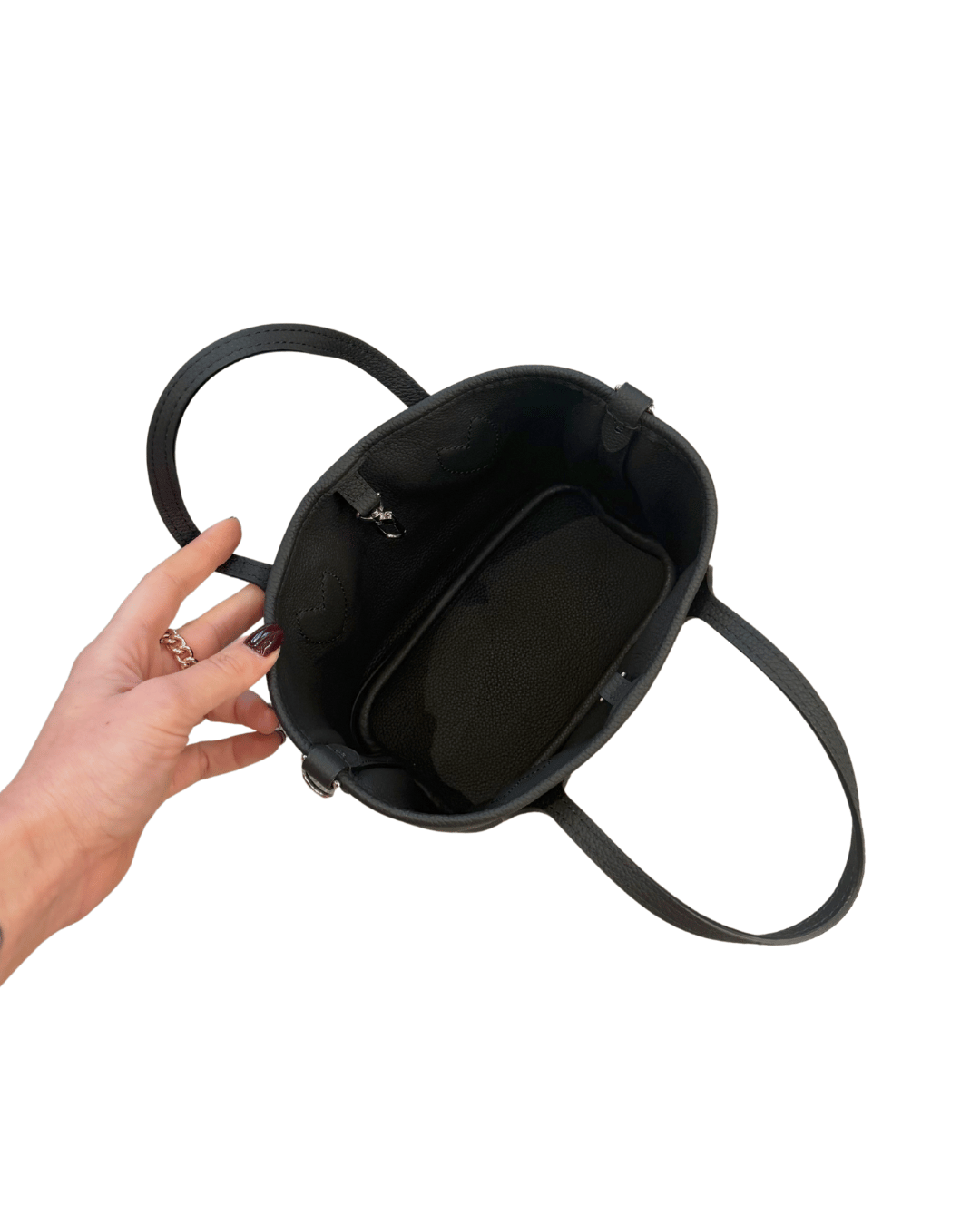 NEVERFULL BB INSIDE OUT BLACK LOUIS VUITTON