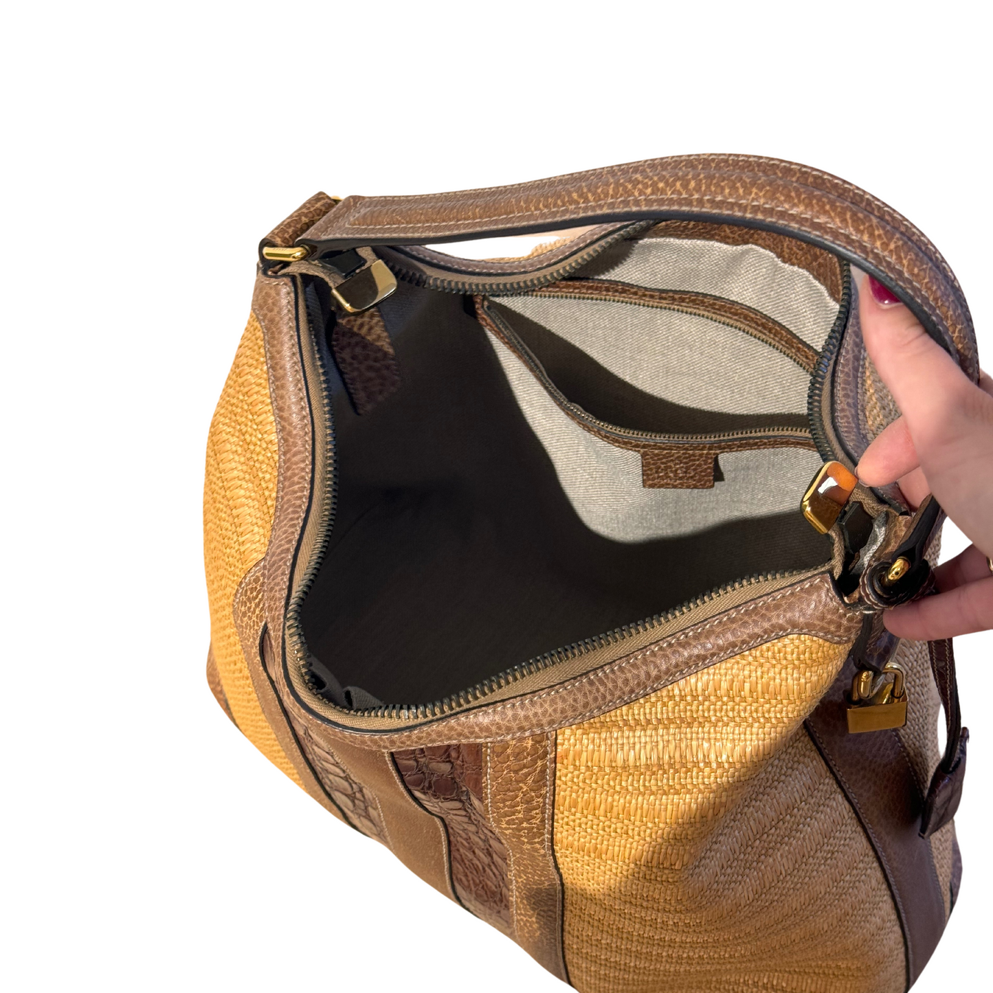 GUCCI HOBO SECRET COCCODRILLO