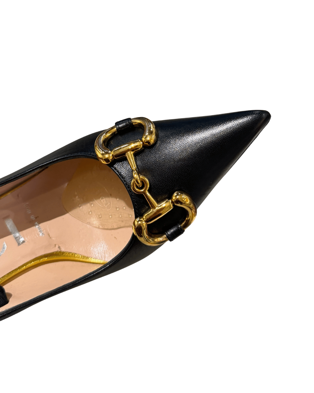 DECOLLETE MALAGA GUCCI NERE MORSETTO