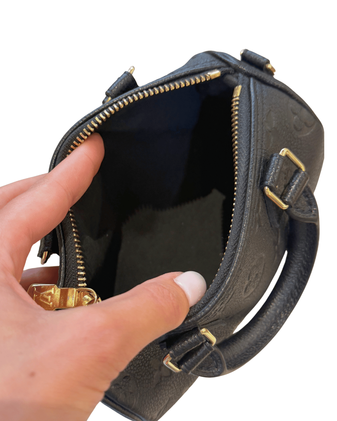 NANO SPEEDY PELLE NERO BANDOULIERE