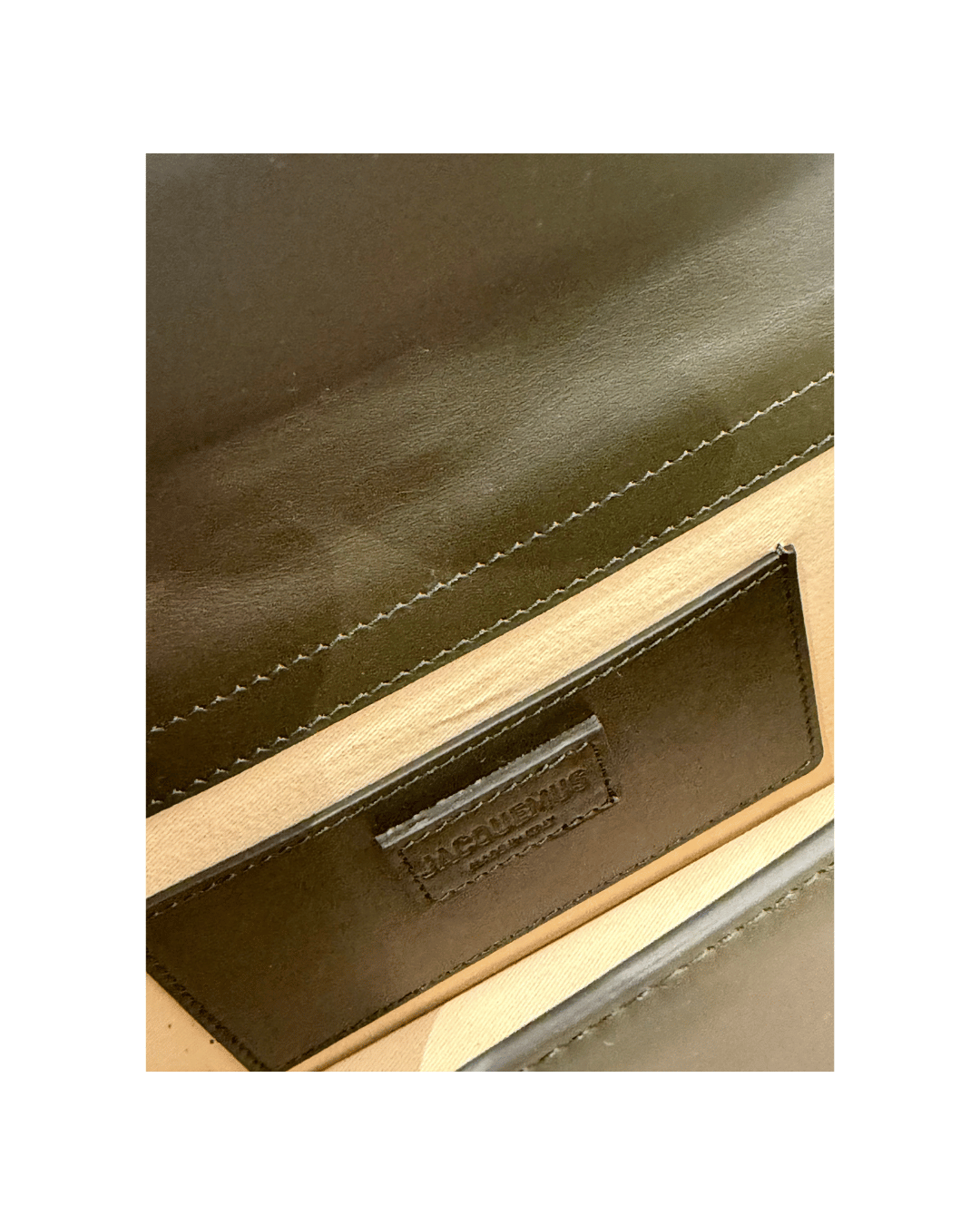 JACQUEMUS LE GRAND BAMBINO VERDE SCURO