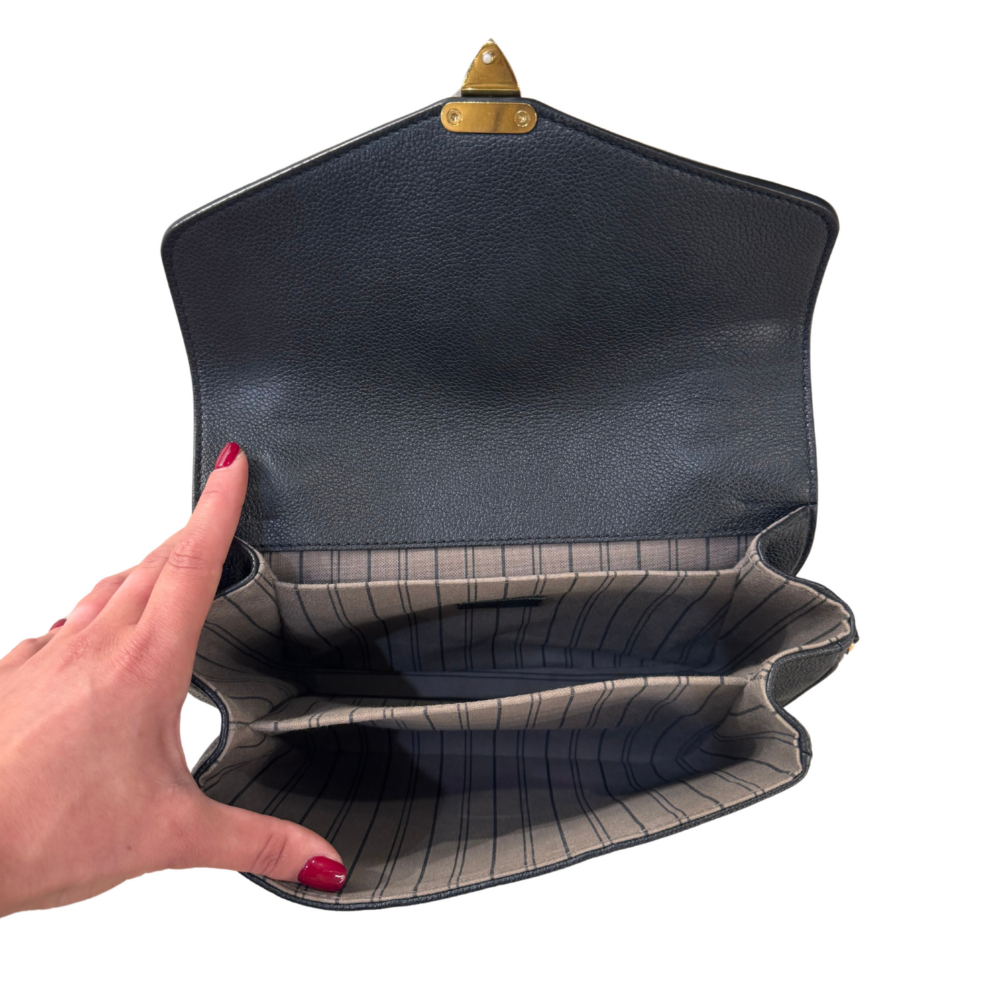 METIS PELLE EMPREINTE NERA LOUIS VUITTON
