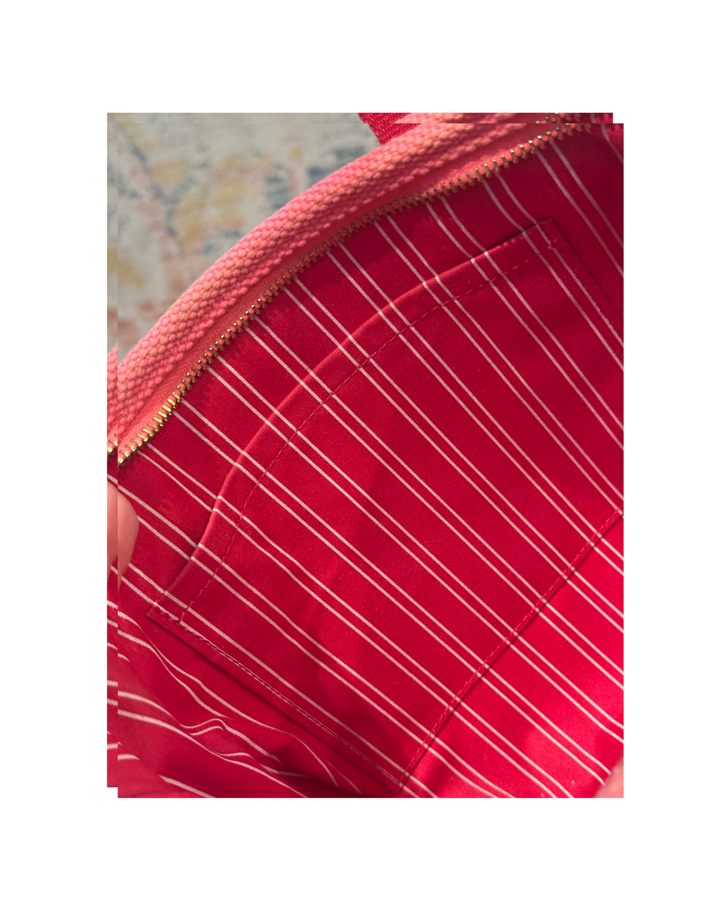 ANTIGUA CABAS LOUIS VUITTON TESSUTO ROSA