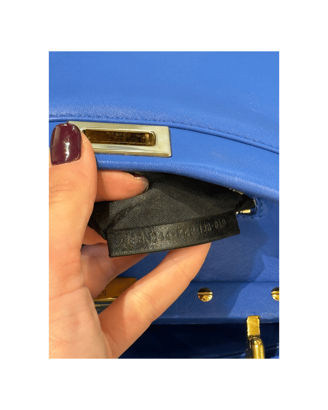 FENDI PEEKABOO NANO CON ACCESSORI IN DOTAZIONE