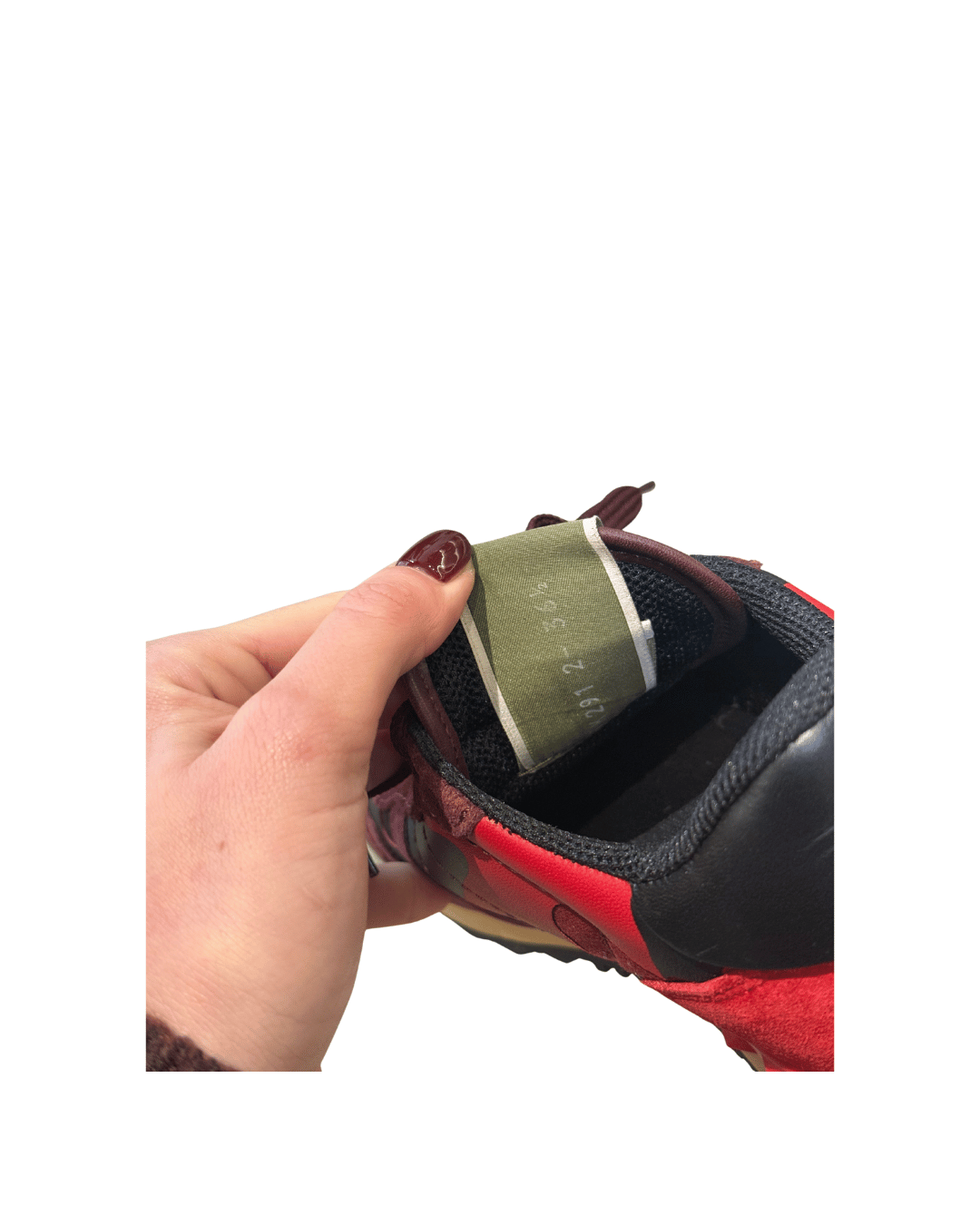 SNEAKERS ROCKRUNNER VALENTINO TONI ROSSO Nr 36.5