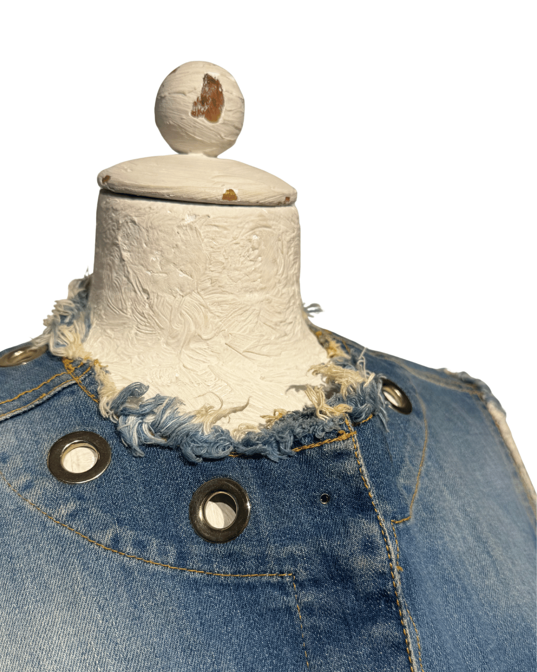 GILET DENIM ELISABETTA FRANCHI Tg 44