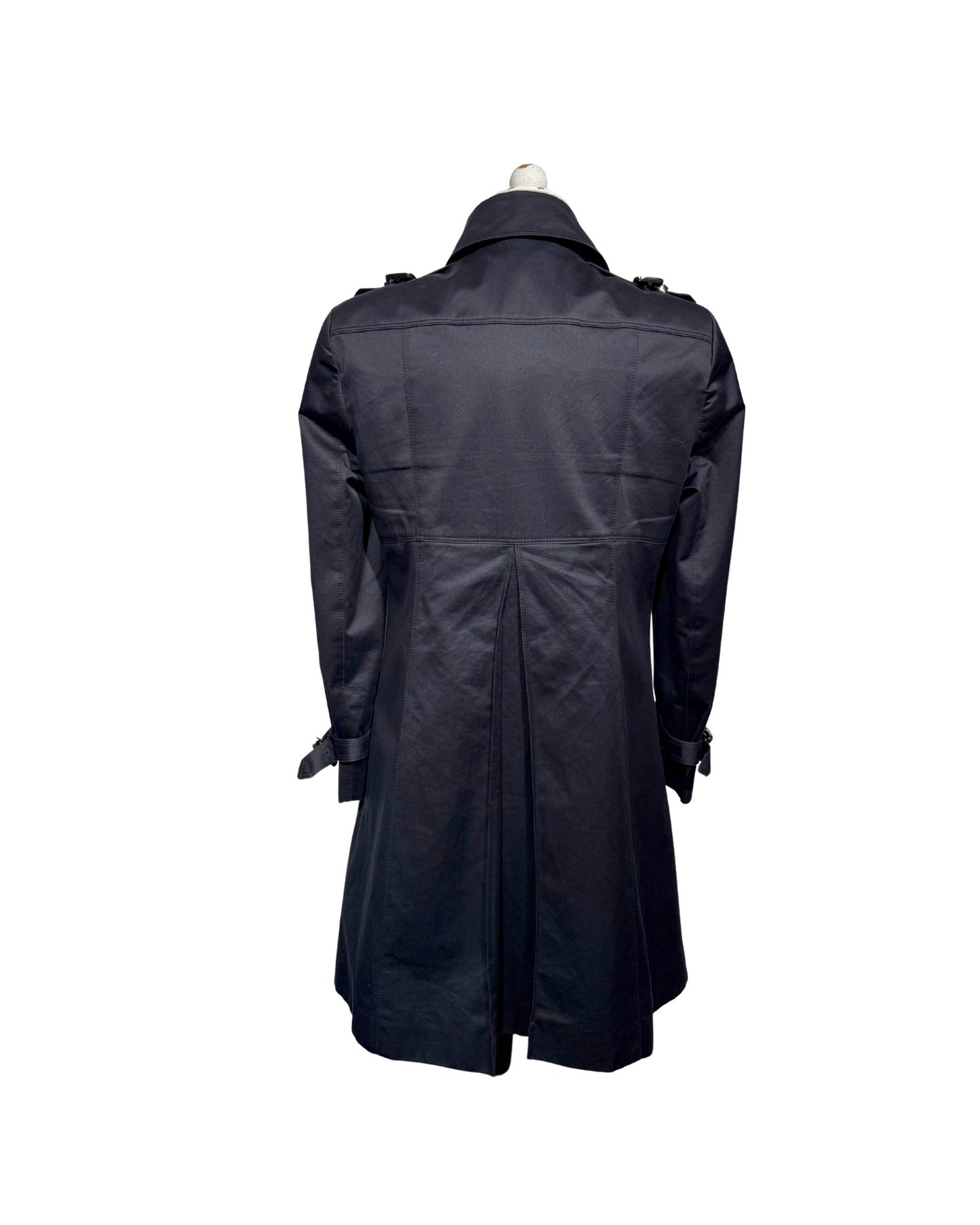 TRENCH BLU SCURO BURBERRY