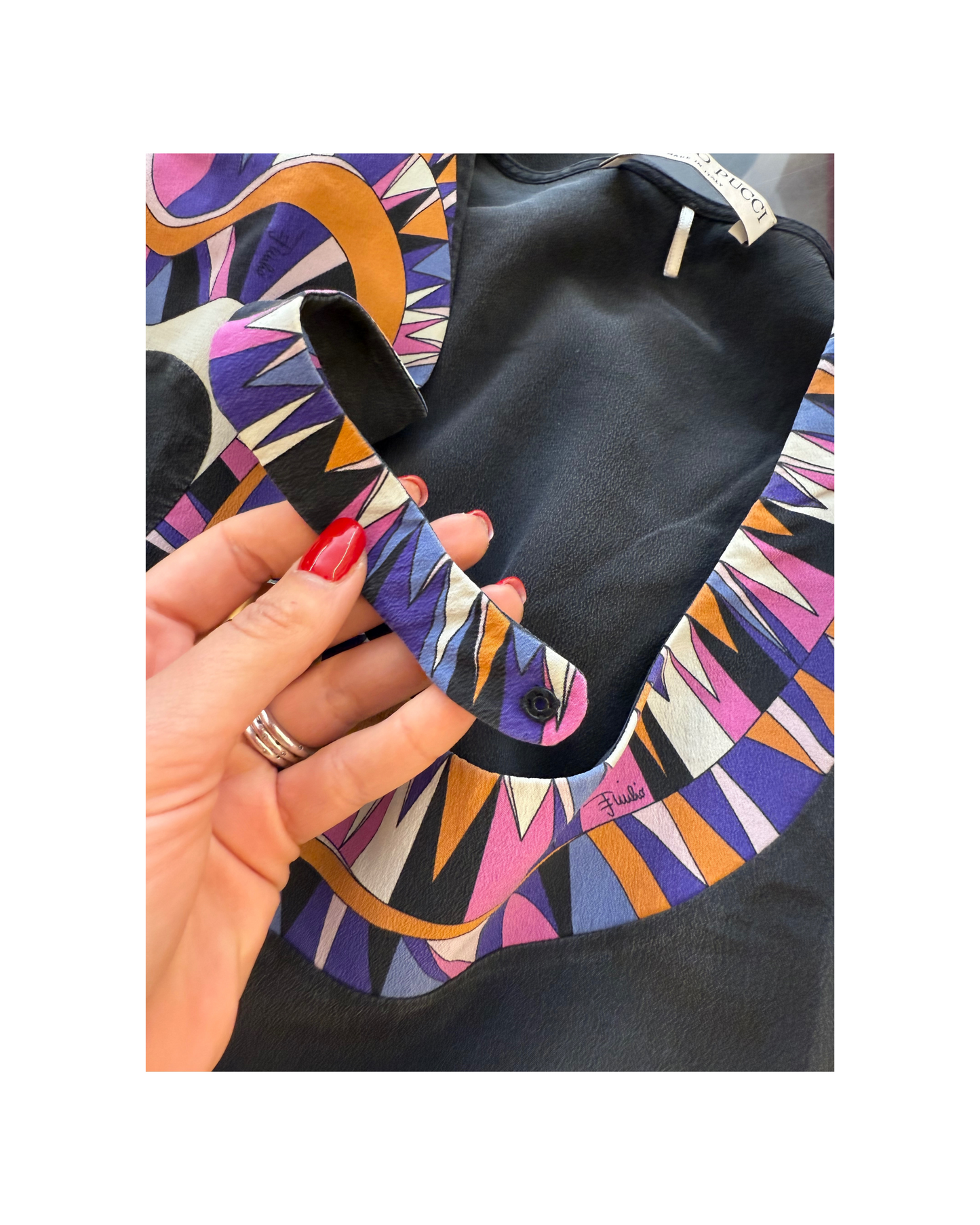 CAMICIA PUCCI IN SETA