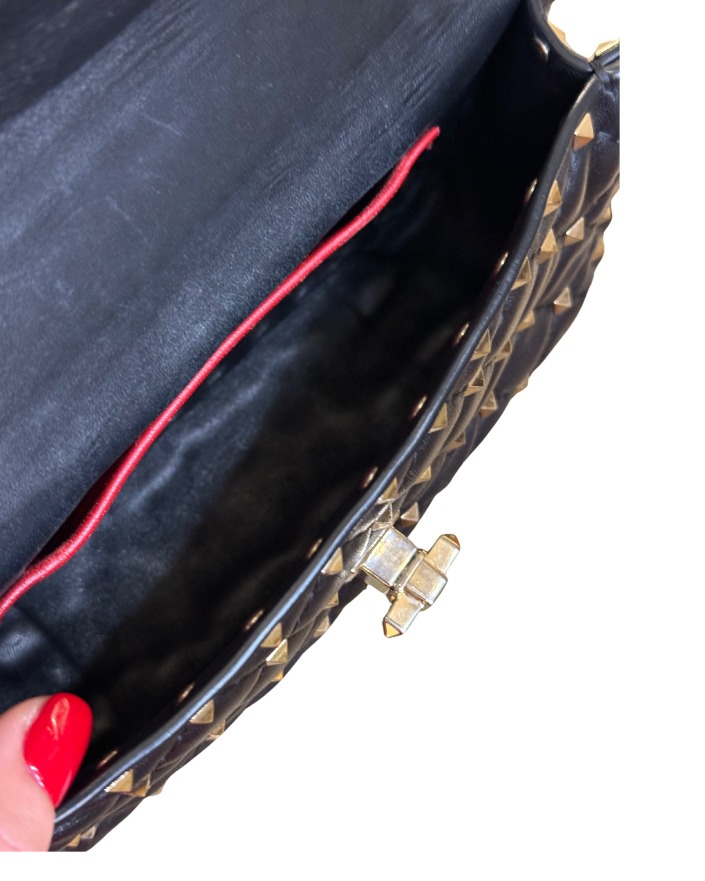 SPIKE SMALL NERA VALENTINO
