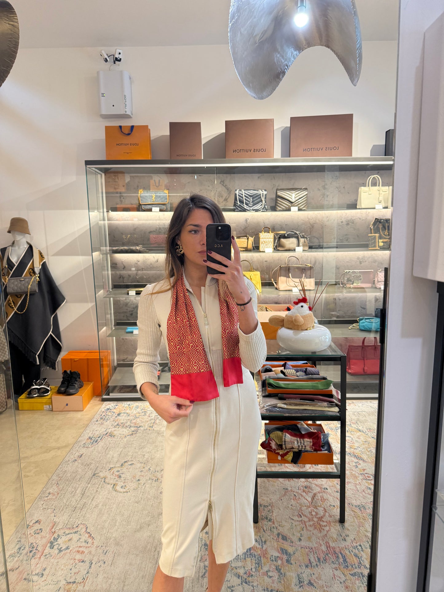 ASCOT HERMES ROSSO E GIALLO