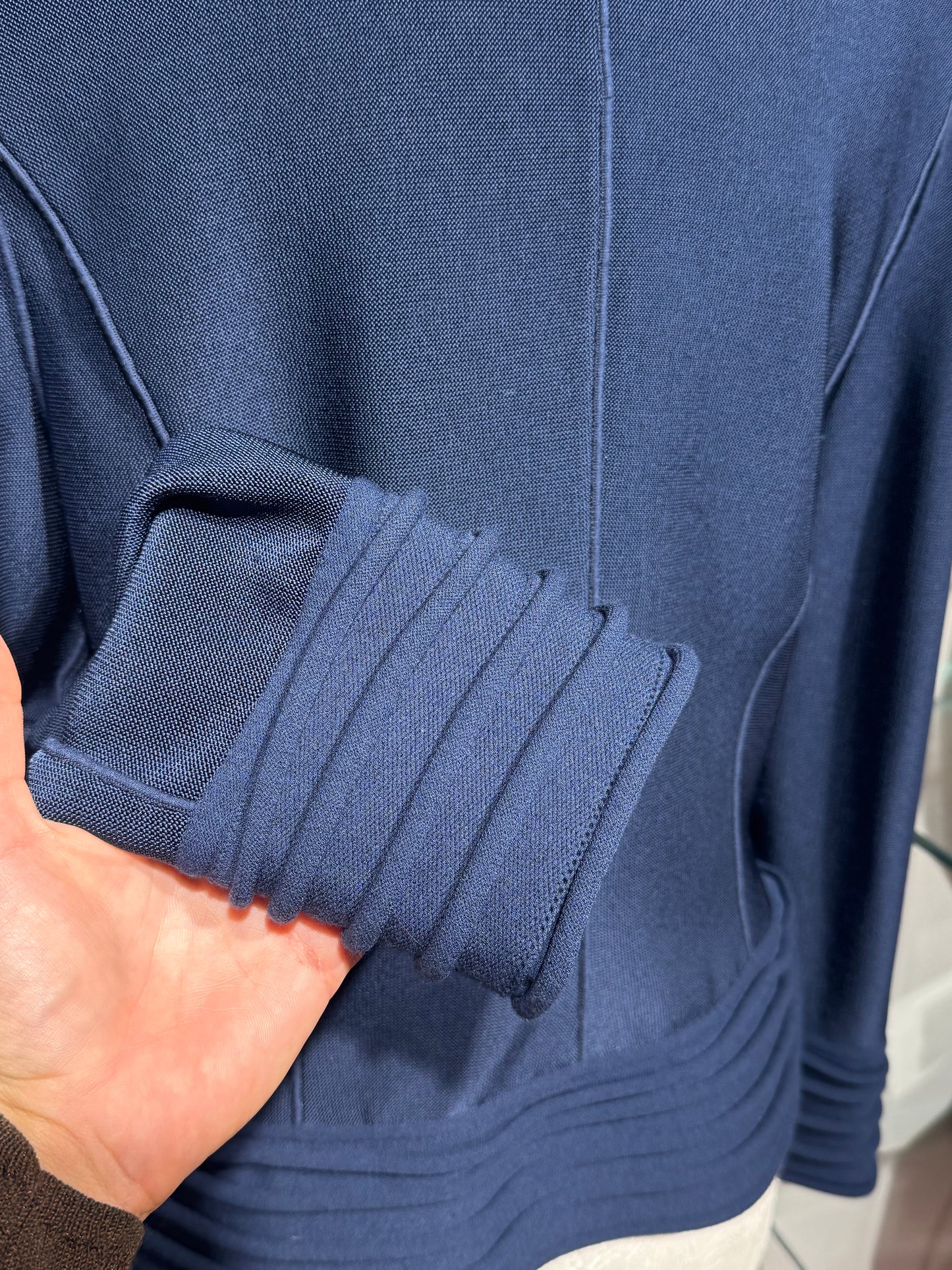 GIACCA ARMANI IN MAGLIA BLU