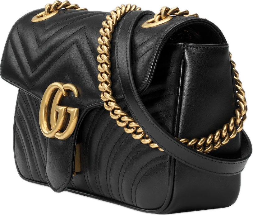 MINI MARMONT 22 GUCCI NERA