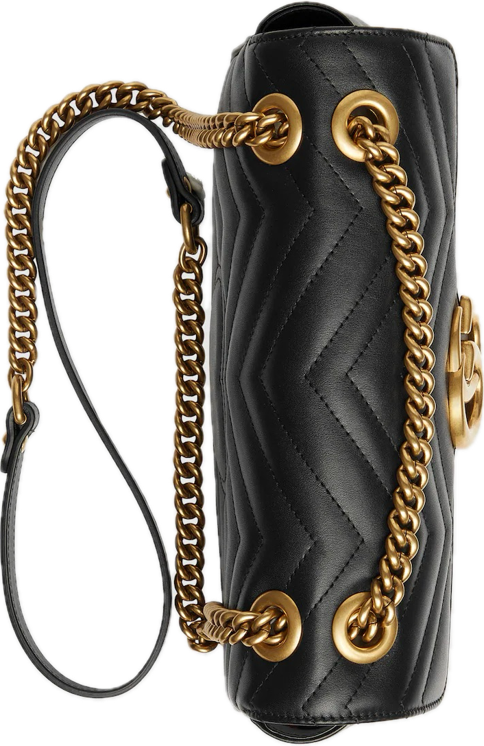 MINI MARMONT 22 GUCCI NERA