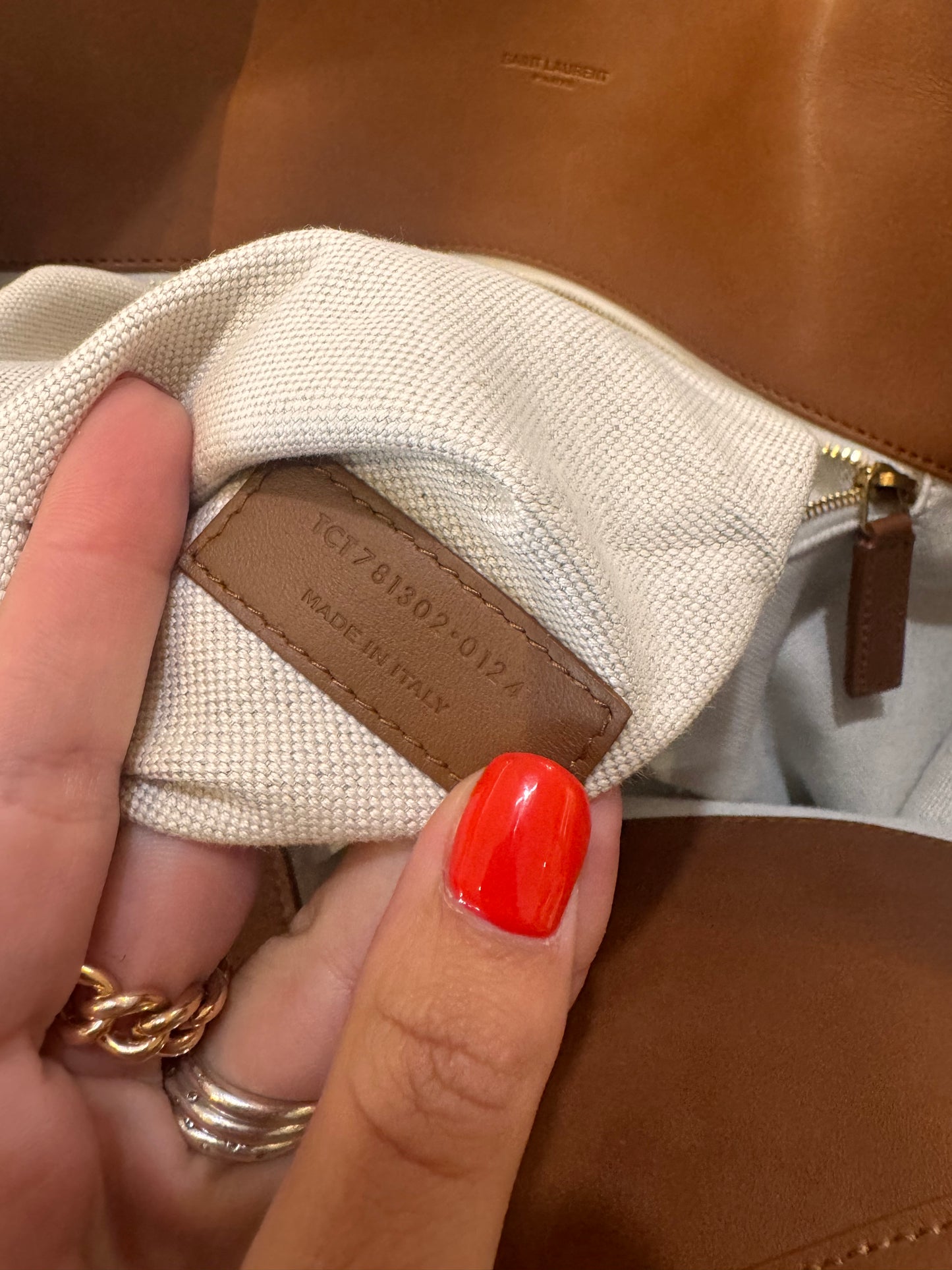 TOTE BAG YVES SAINT LAURENT TELA