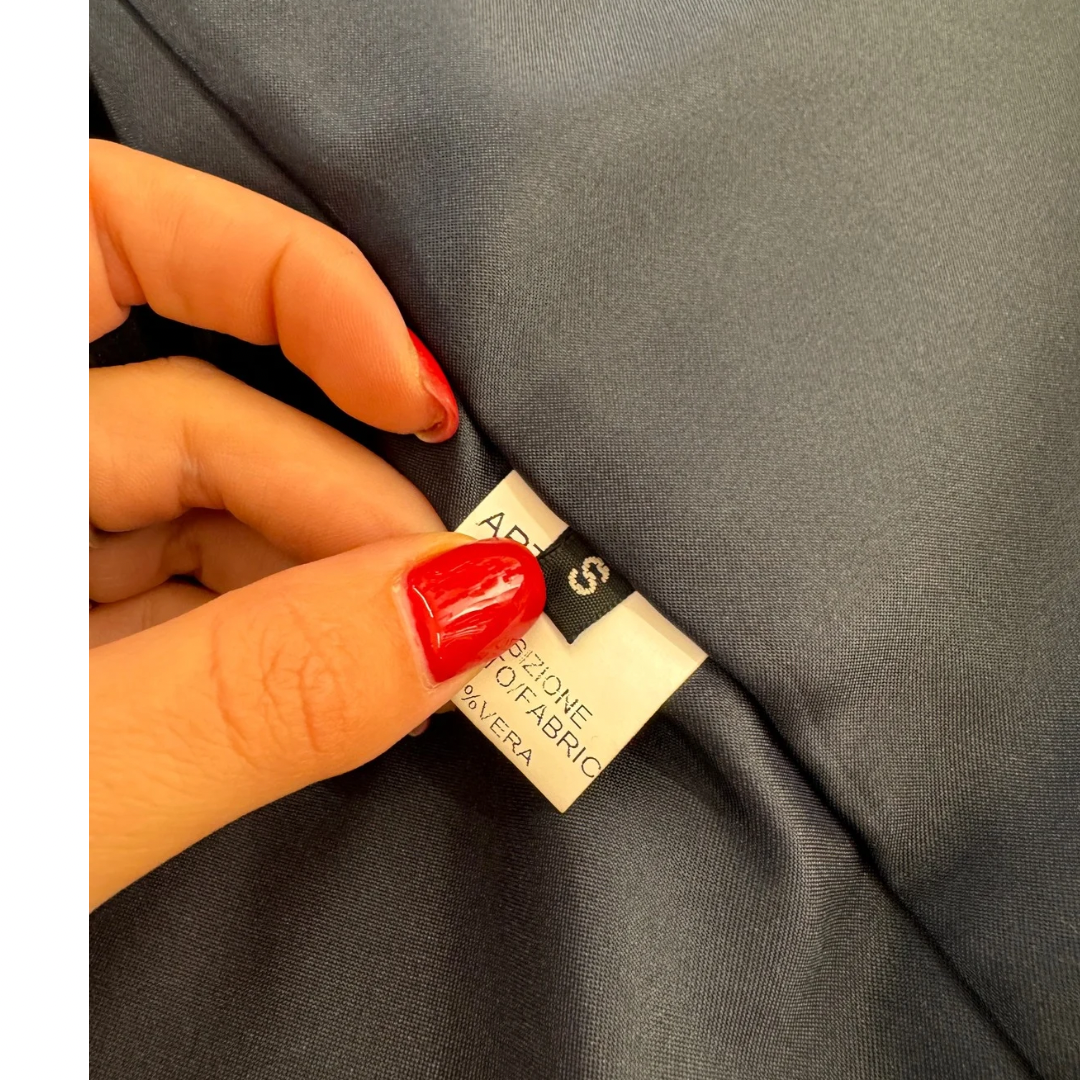 SMANICATO PELO DI VOLPE BLU