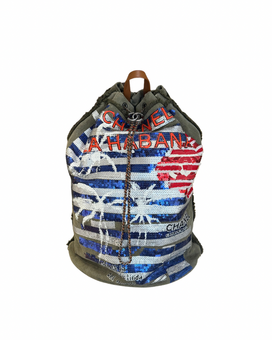 ZAINO CHANEL LA HABANA BACKPACK