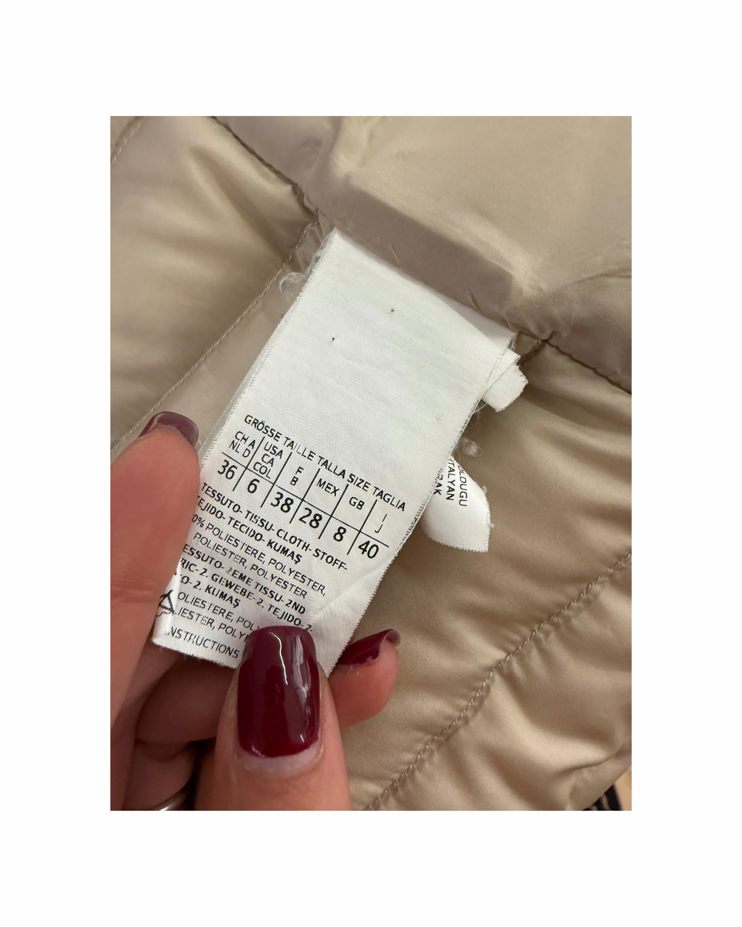 PIUMINO LEGGERO MAXMARA WEEKEND