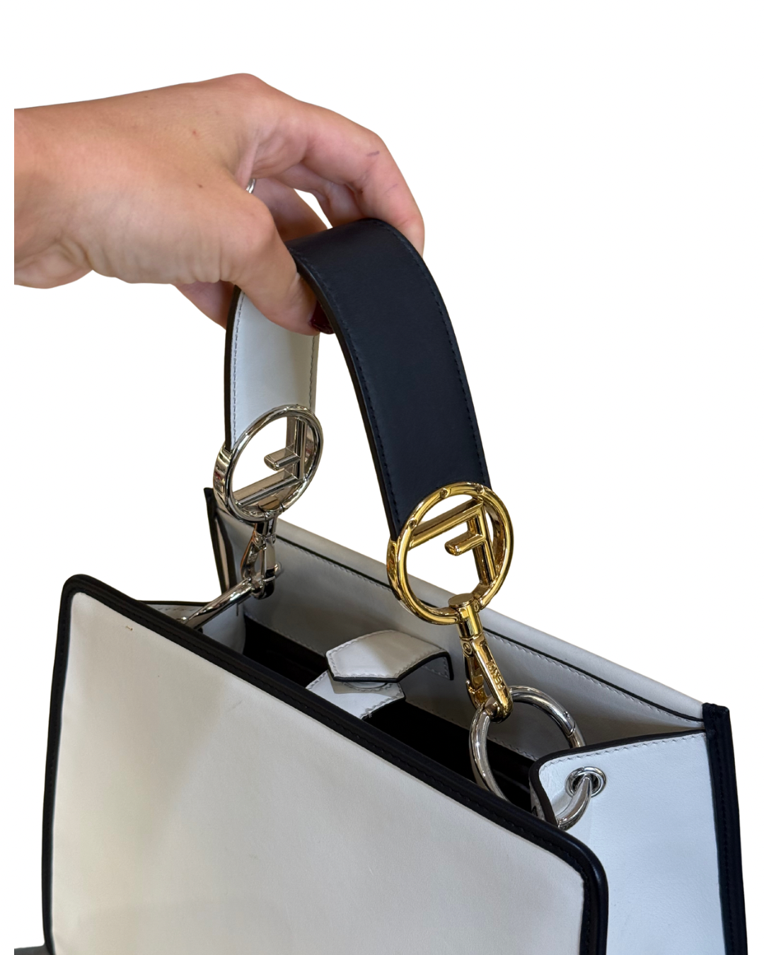 FENDI RUNAWAY SMALL BIANCA E NERA