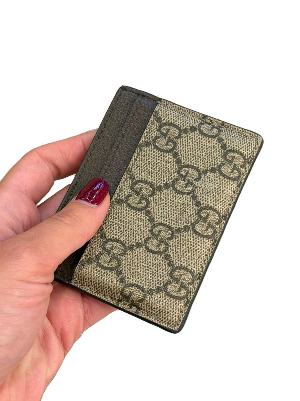 PORTACARTE GUCCI OPHIDIA GG SUPREME CON SCATOLA