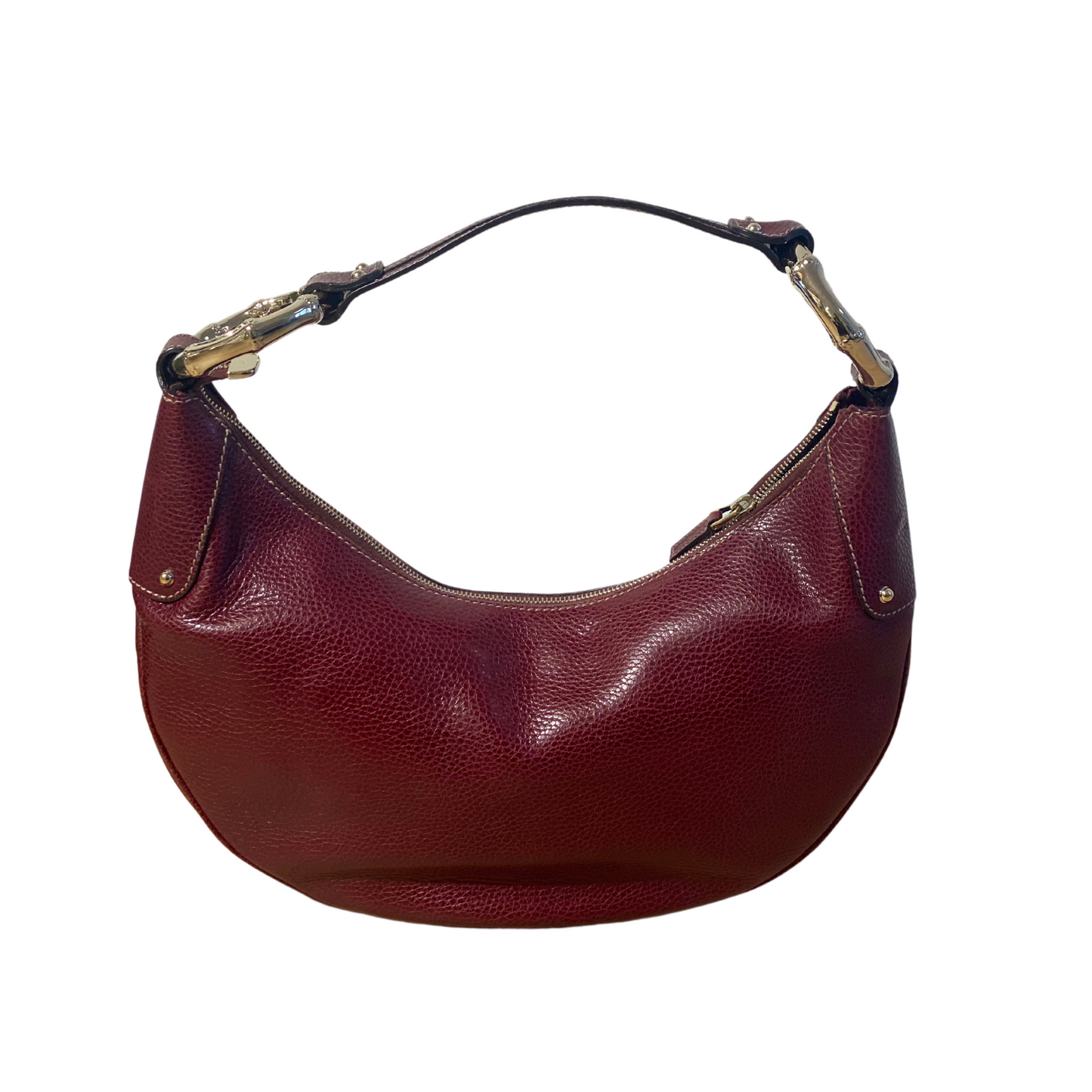 MEZZALUNA DI GUCCI BORDEAUX