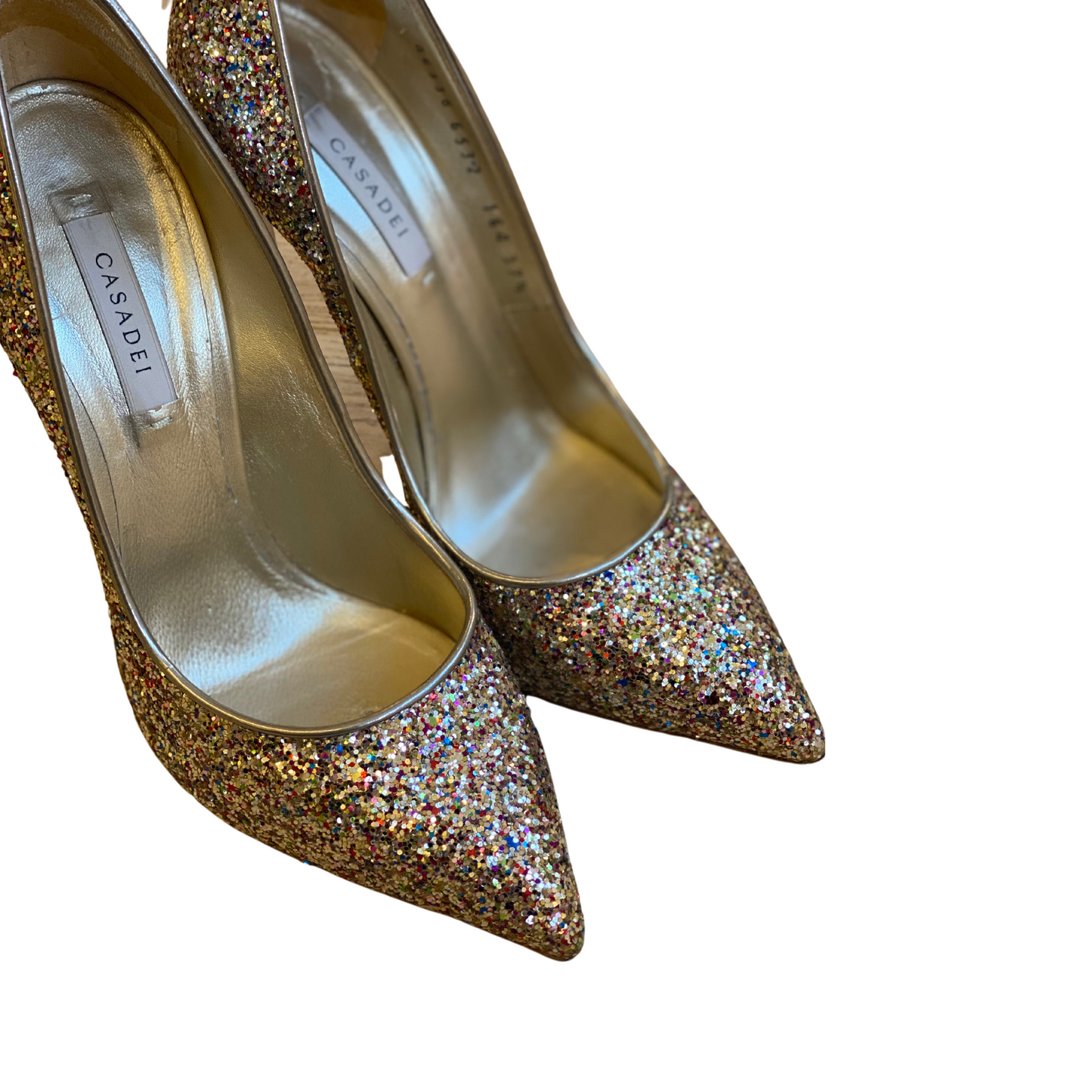 DECOLLETE CASADEI GLITTER nr37.5