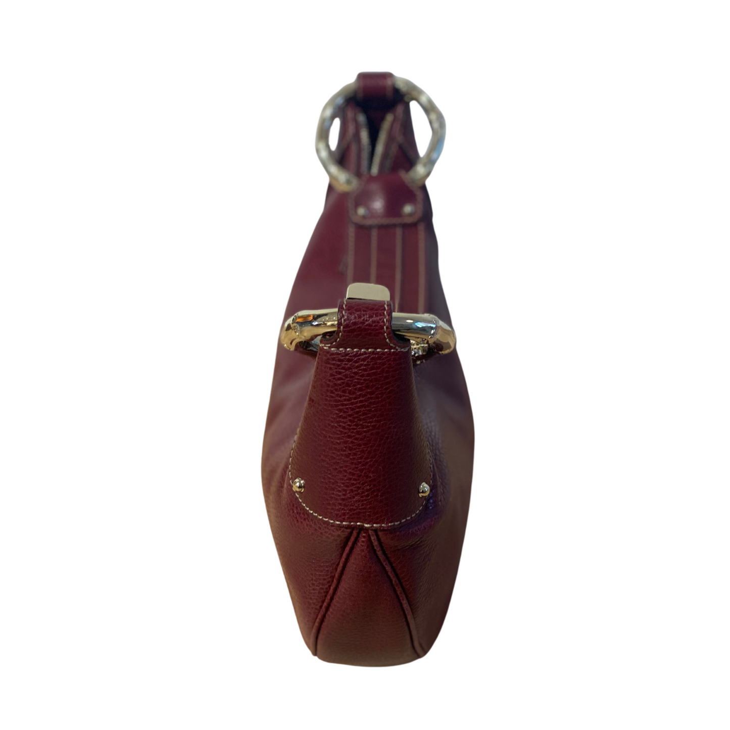 MEZZALUNA DI GUCCI BORDEAUX
