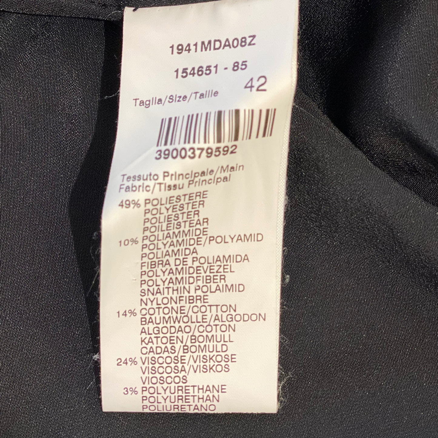 TUBINO MSGM BLU ELETTRICO