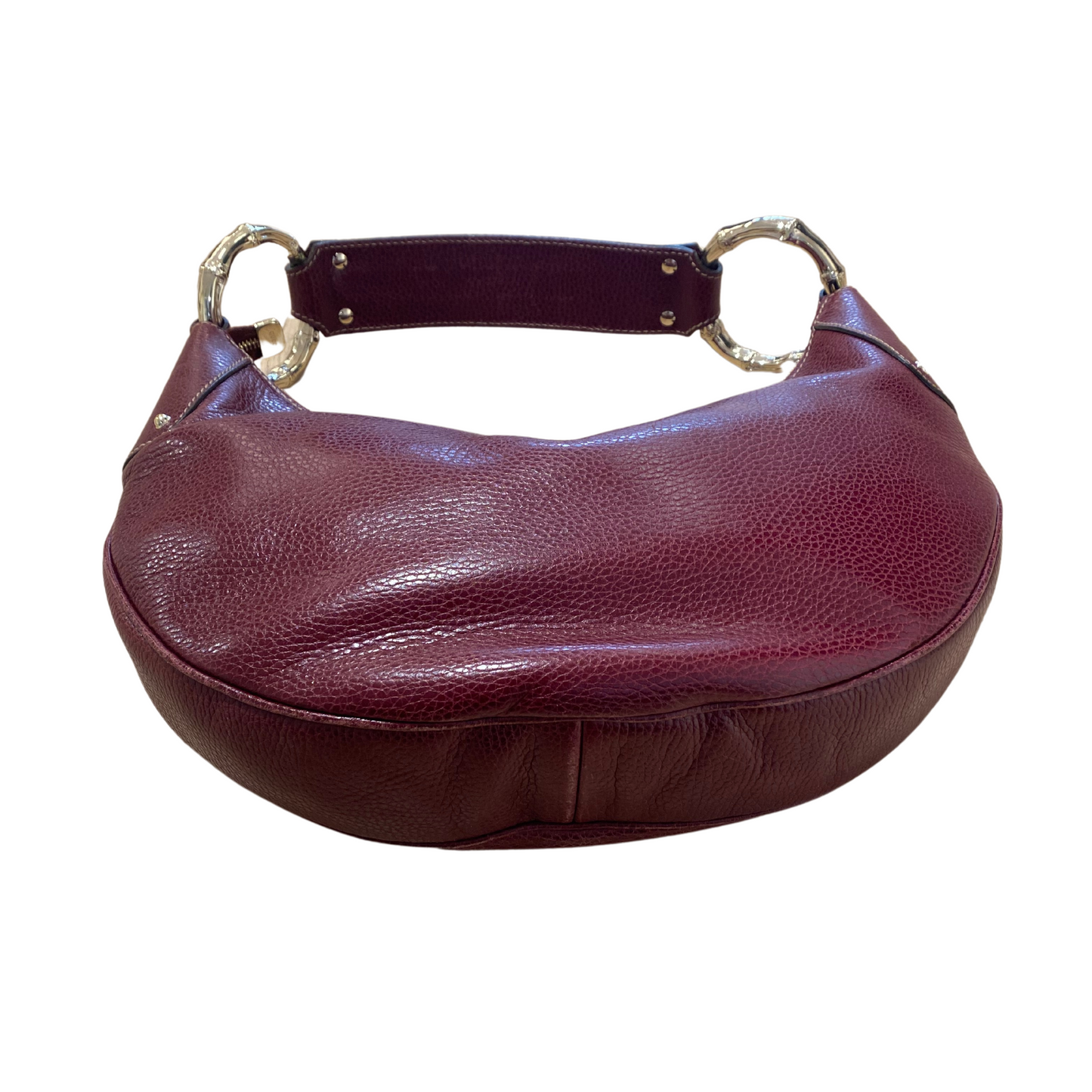 MEZZALUNA DI GUCCI BORDEAUX