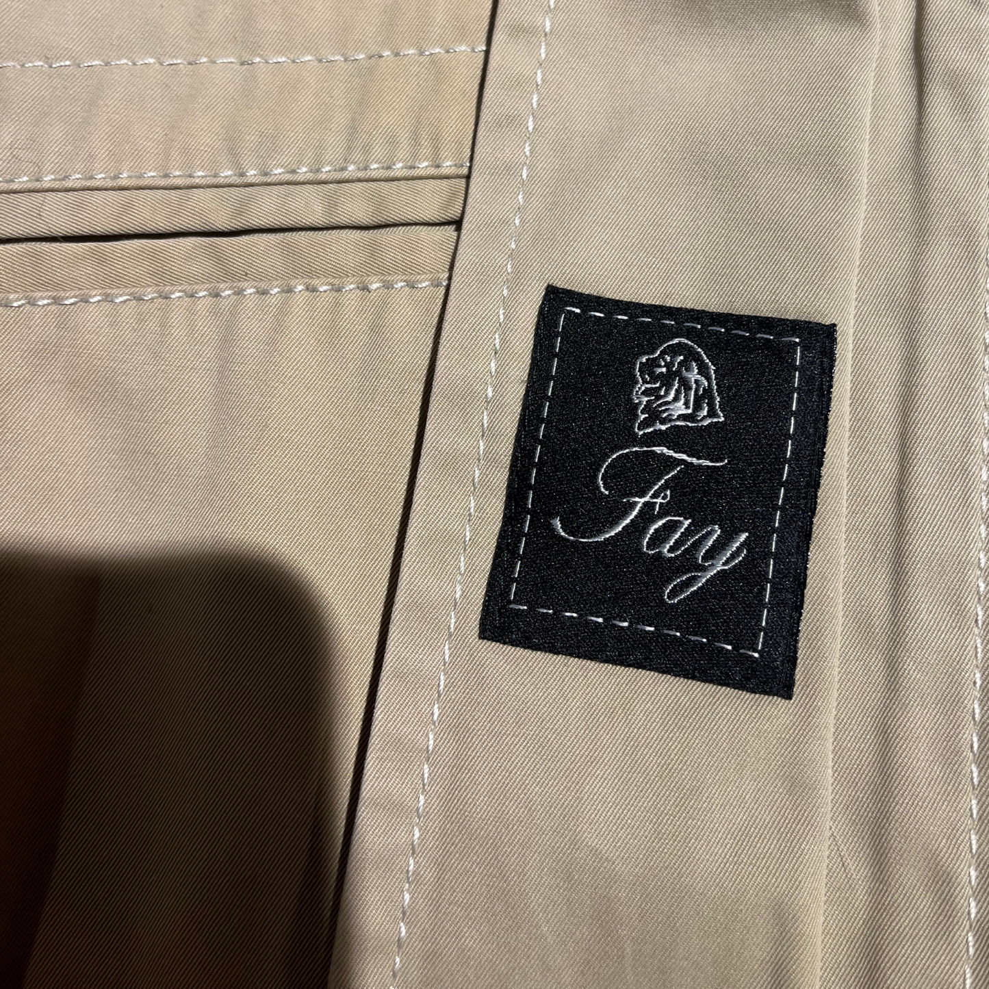 IMPERMEABILE FAY BEIGE