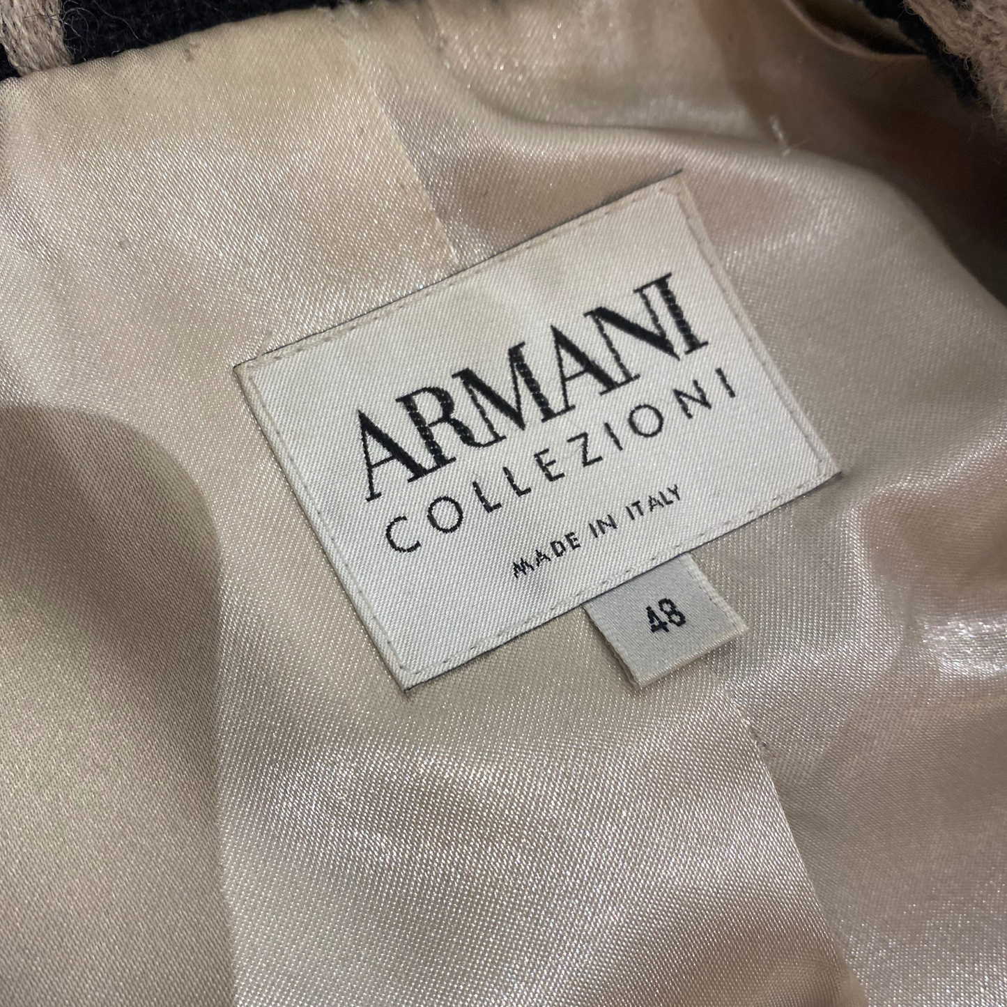 GIACCA ARMANI PIED DE POULE