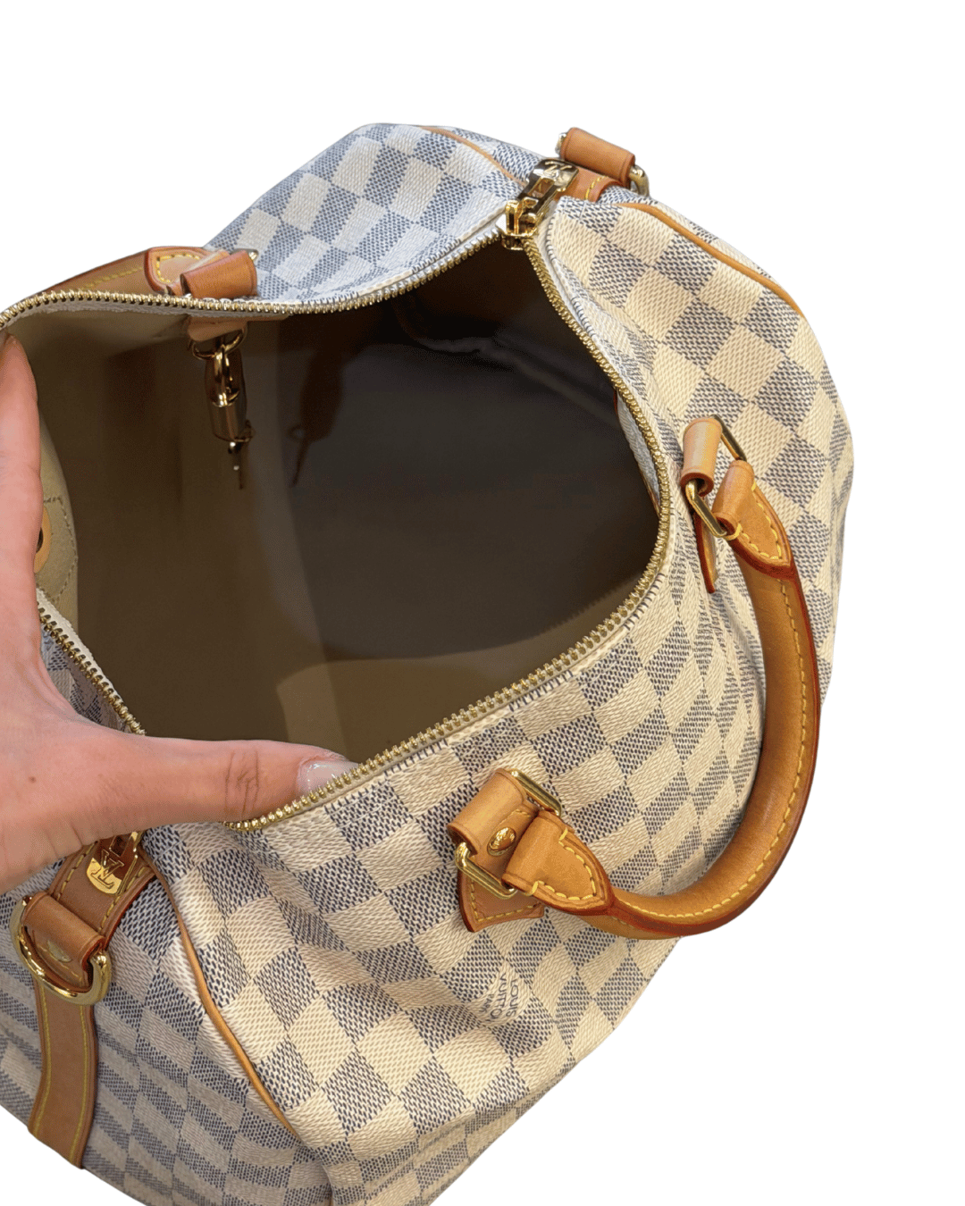 SPEEDY 30 BANDO DAMIER AZUR LOUIS VUITTON