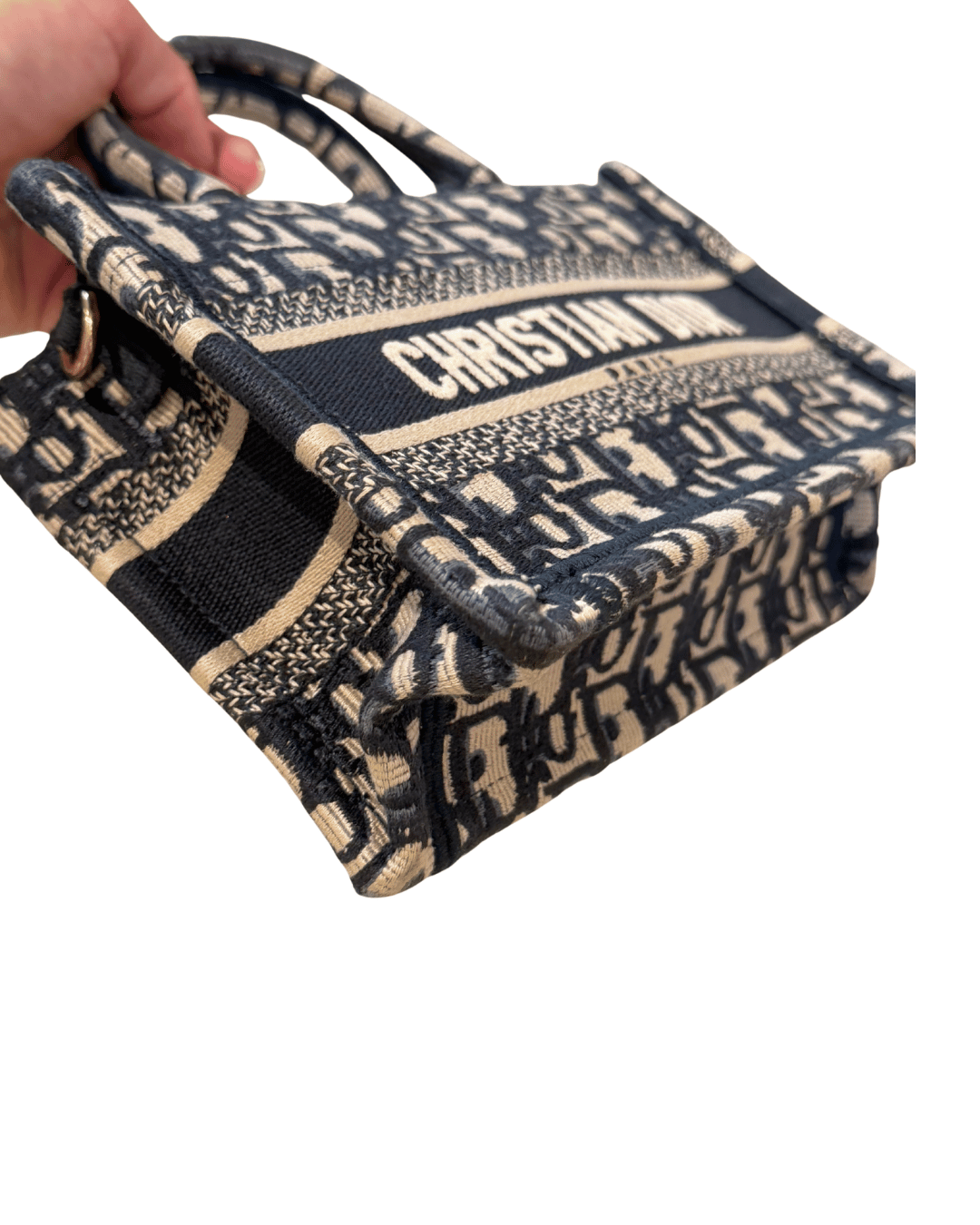 DIOR MINI BOOKTOTE CON TRACOLLA