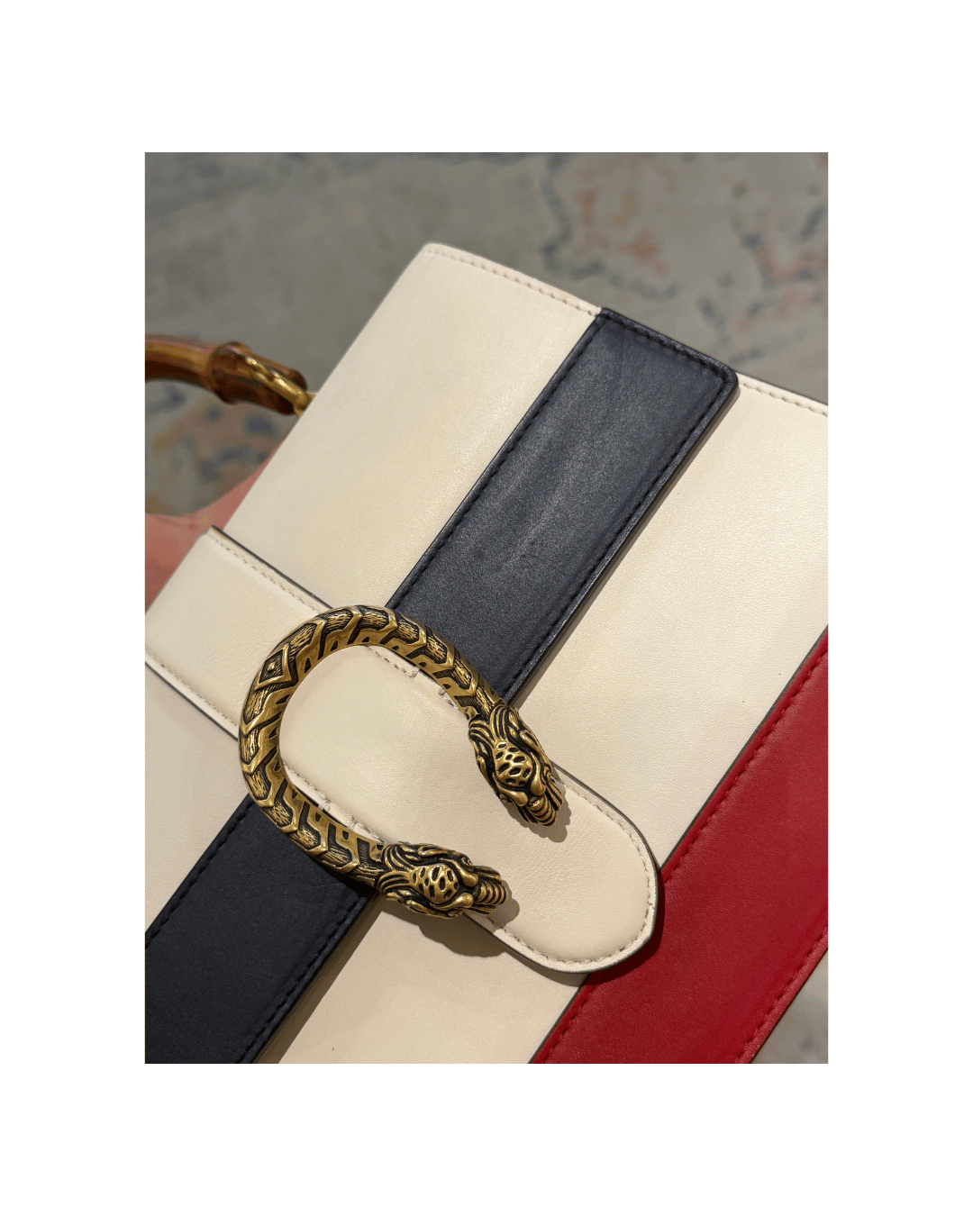 GUCCI DYONISUS BAMBU TRICOLORE