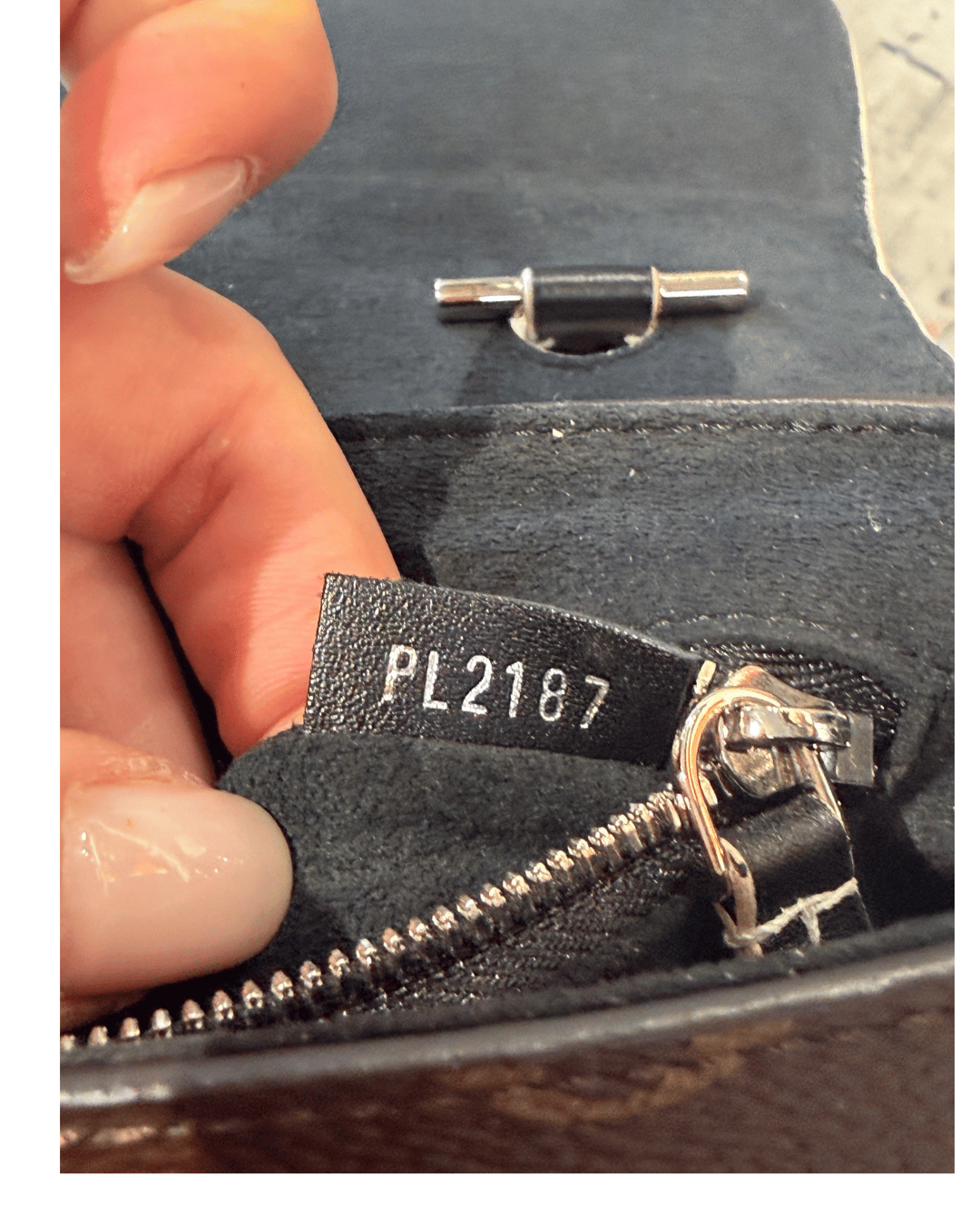 LOUIS VUITTON CHAIN PM RIFINITURE NERE