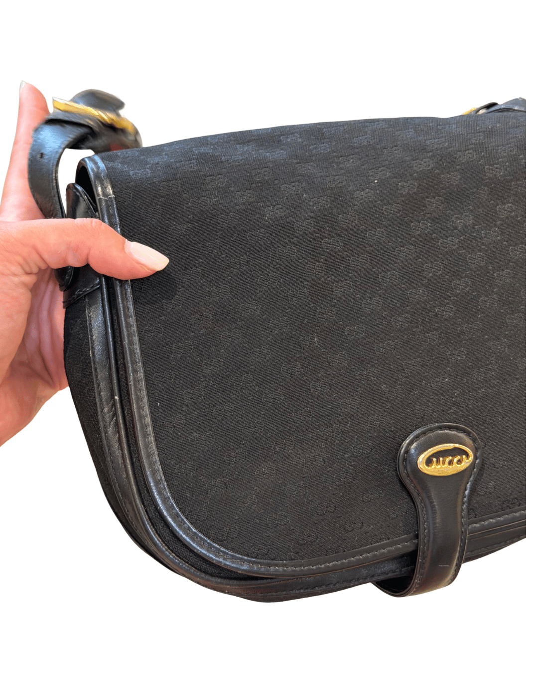 TRACOLLA GUCCI VINTAGE NERA