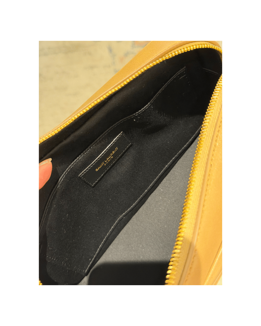 CAMERA BAG YSL COLOR CAMMELLO