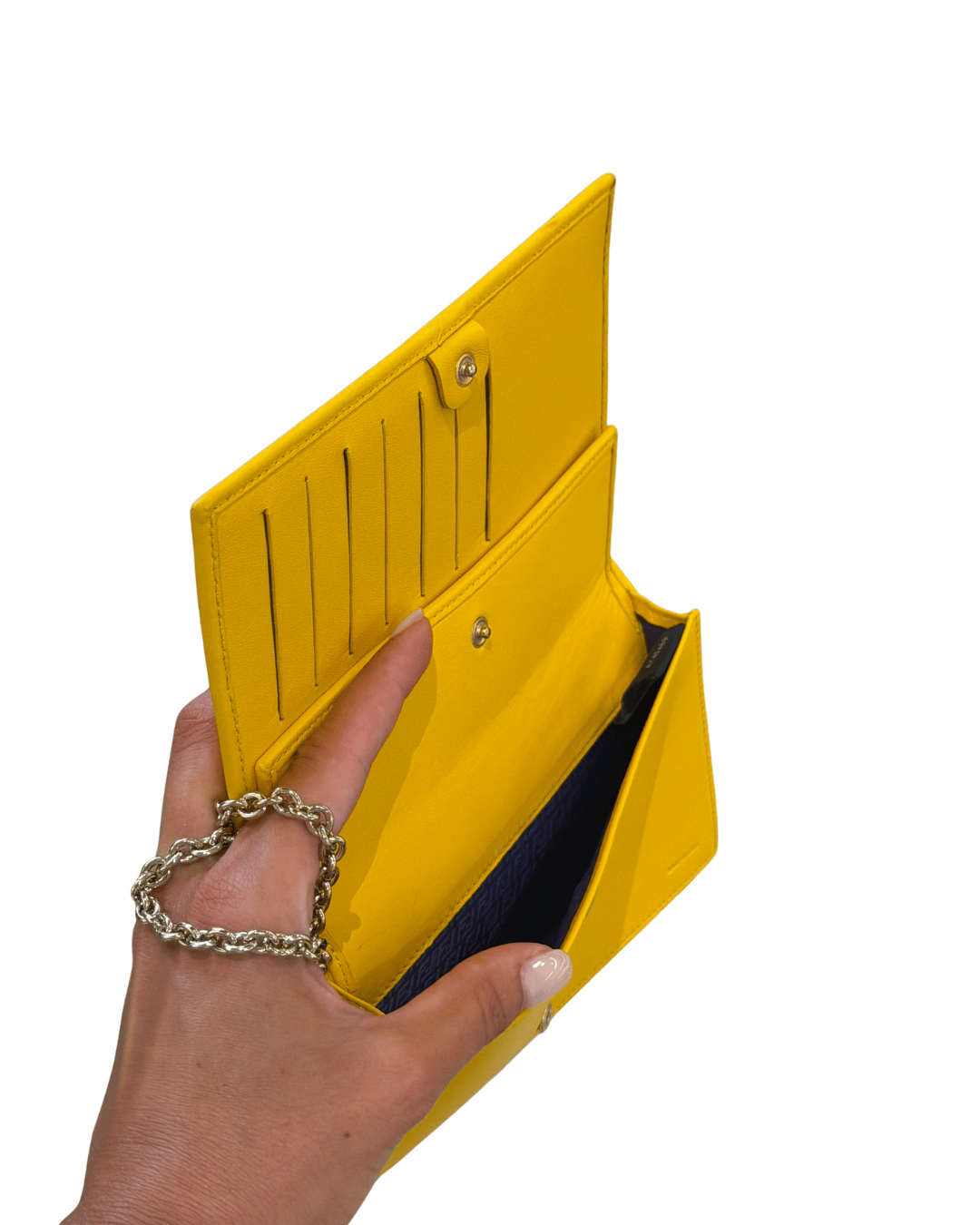 WOC FENDI GIALLA CON CATENELLA