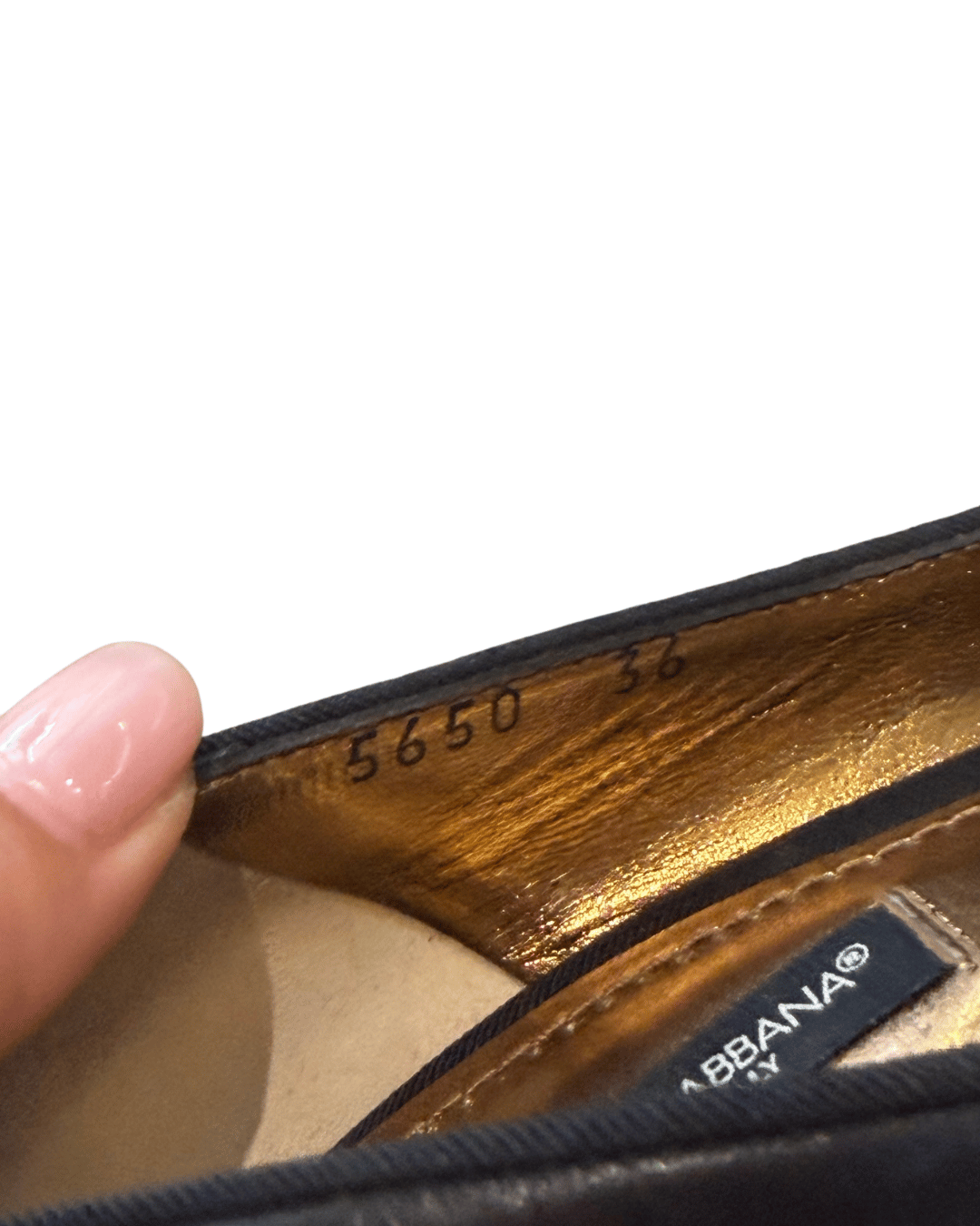 DECOLLETE NERE BAROCCO D&G Nr 36