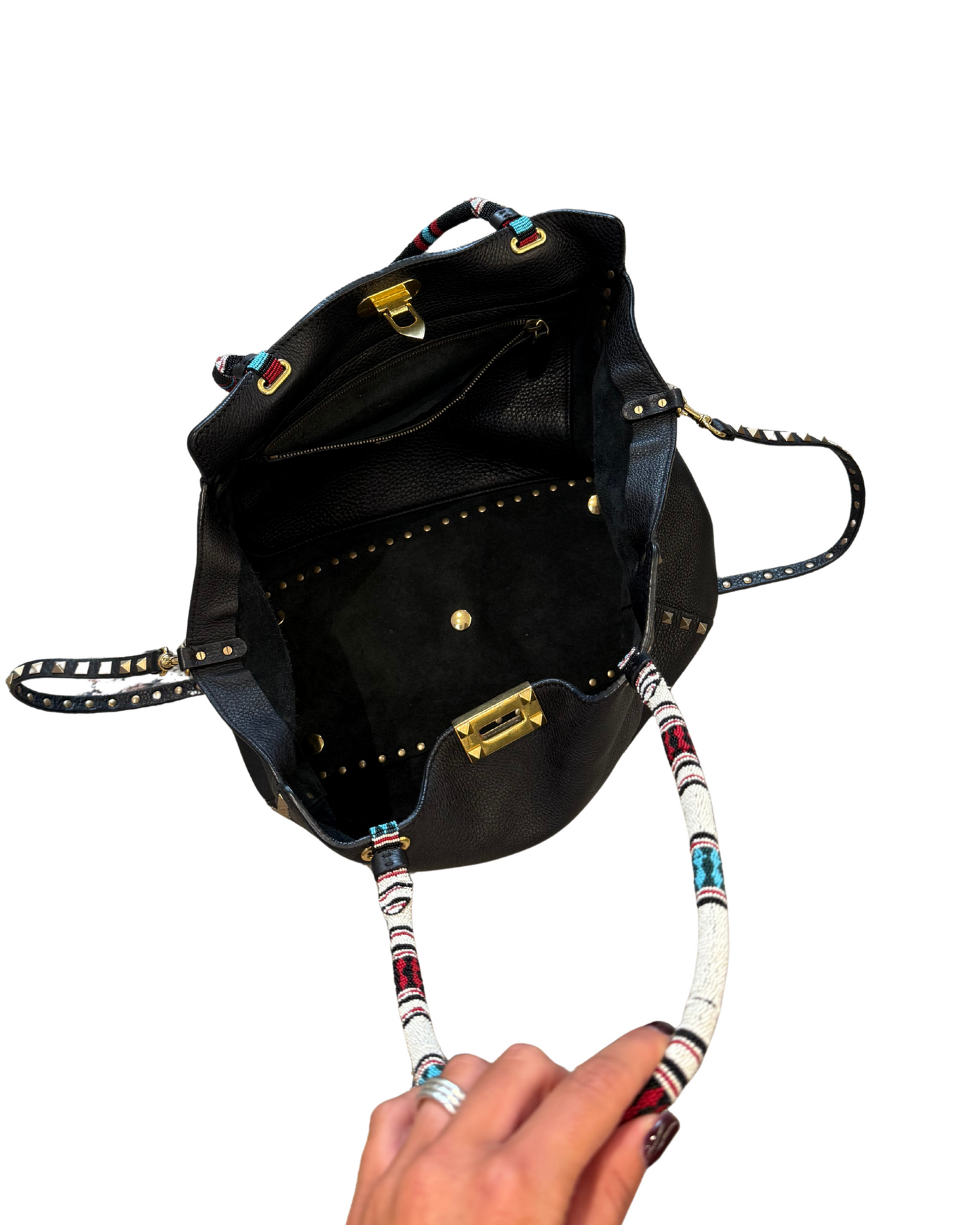 VALENTINO ROCKSTUD CON MANICI PERLINE