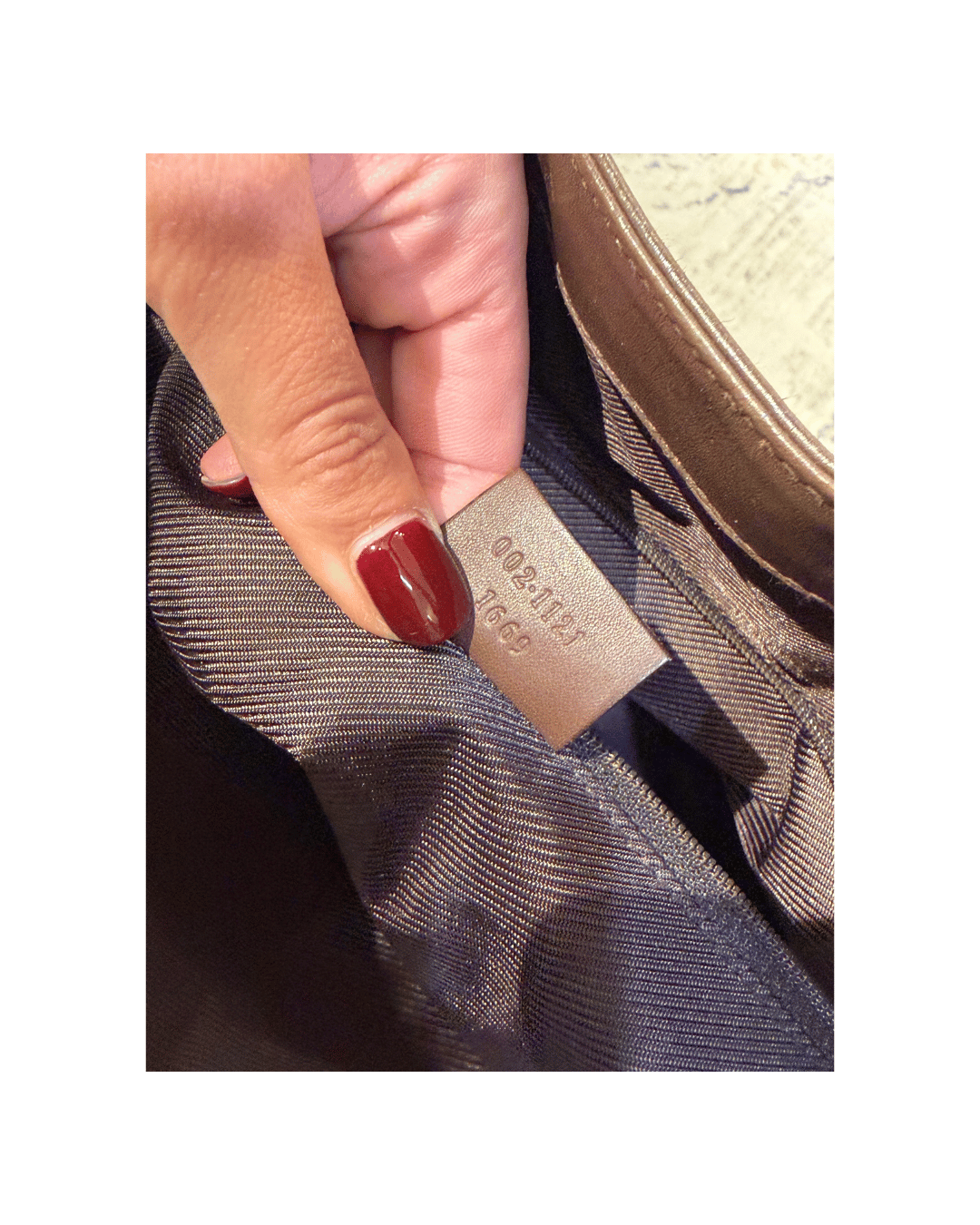 GUCCI TOTE BAG GG SUPREME RIFINITURE MARRONI