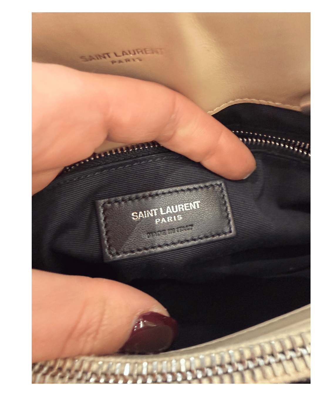 LOULOU SHOPPING BAG YSL COLOR NUDE