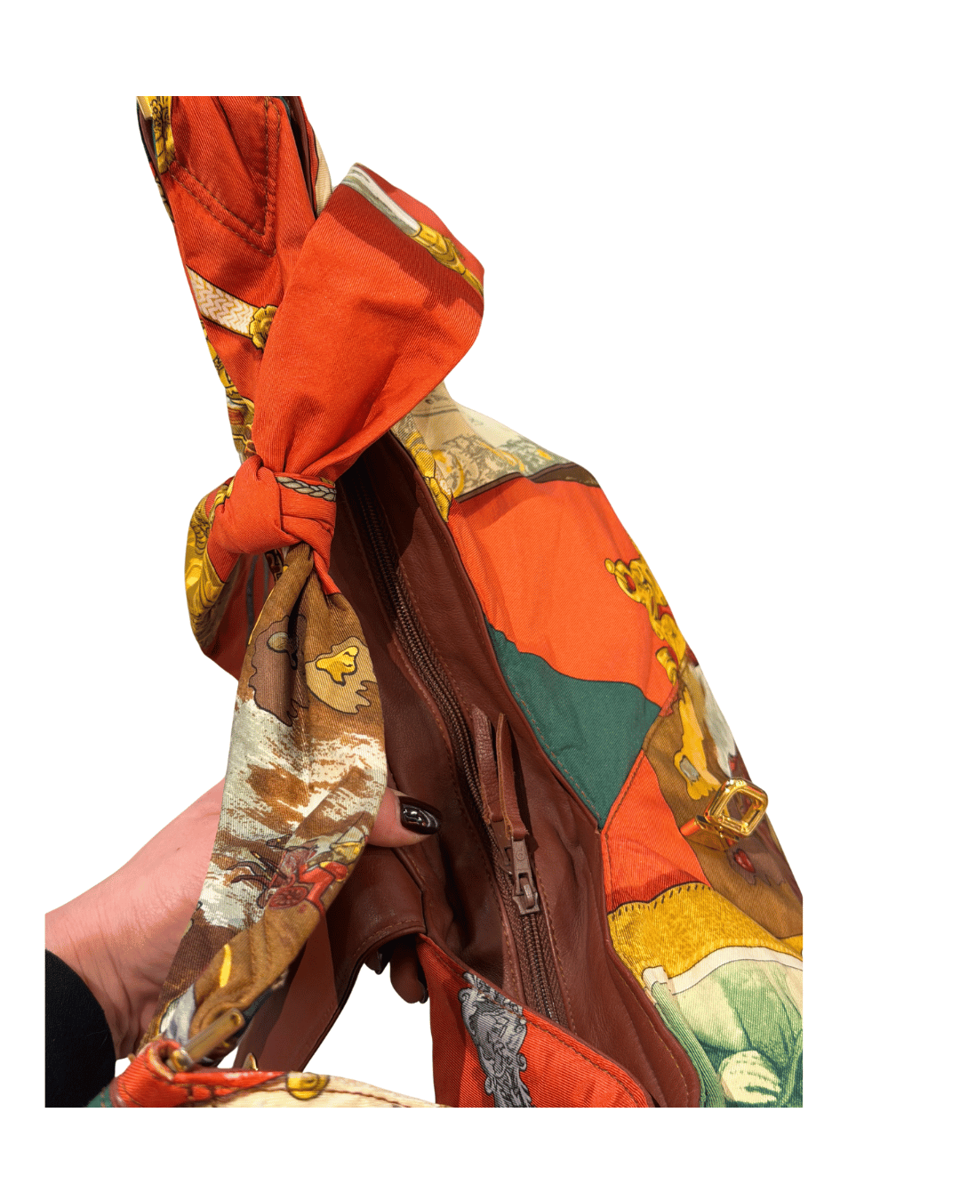 BORSA SECCHIELLO HERMES CARRE SILK CITY