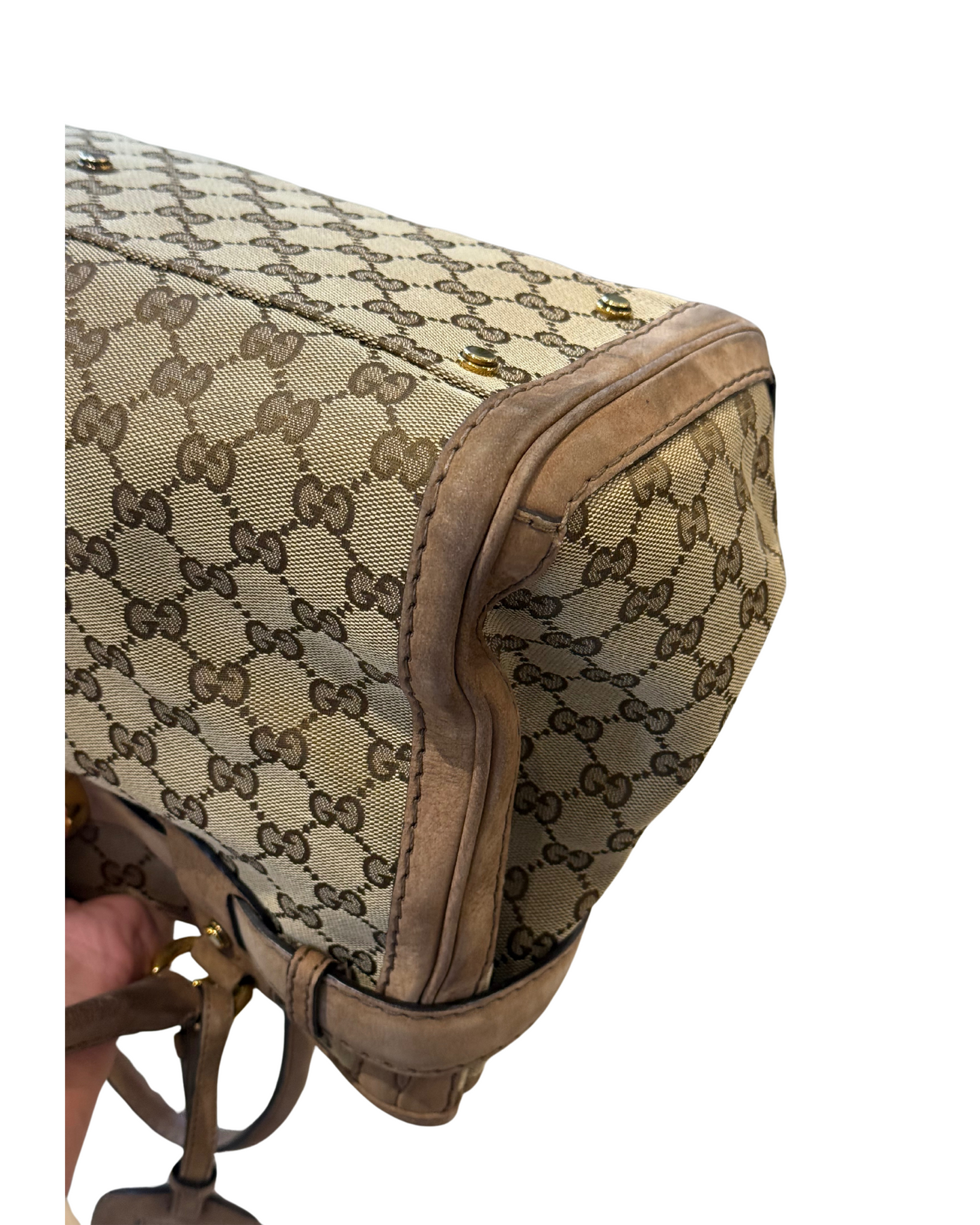 BORSA GUCCI RIFINITURE SCAMOSCIATE