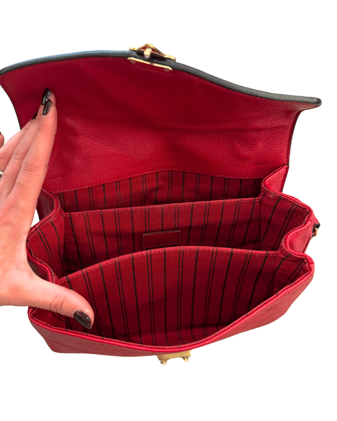 METIS PELLE EMPREINTE ROSSA