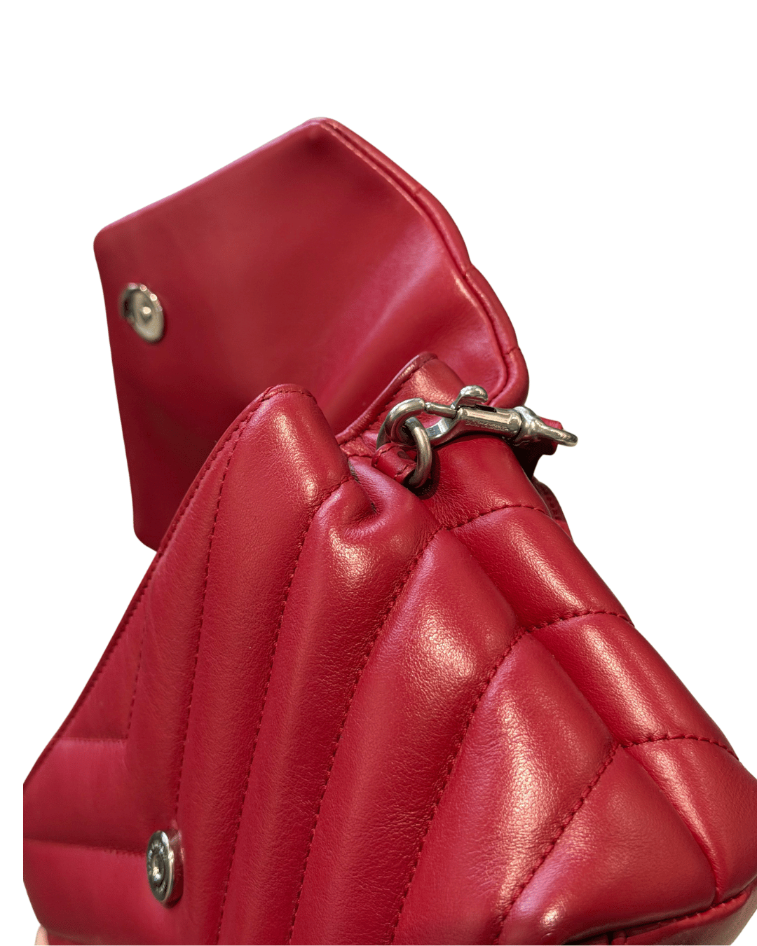 LOULOU TOY YSL CILIEGIA HARDWARE ARGENTO