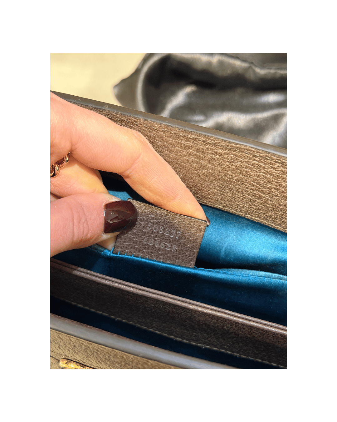 GUCCI OPHIDIA CON CATENA E FASCIA WEB