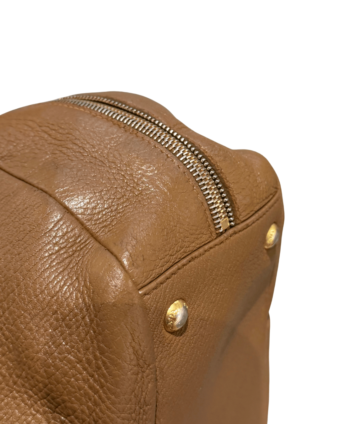 PRADA MEZZALUNA PELLE COLOR CAMMELLO