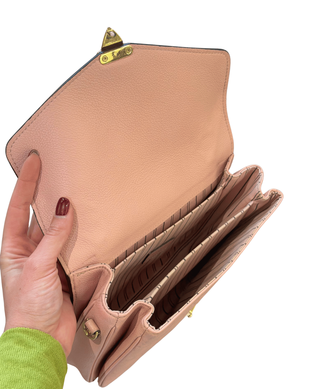 METIS LOUIS VUITTON IN PELLE IMPRESSA ROSA BABY